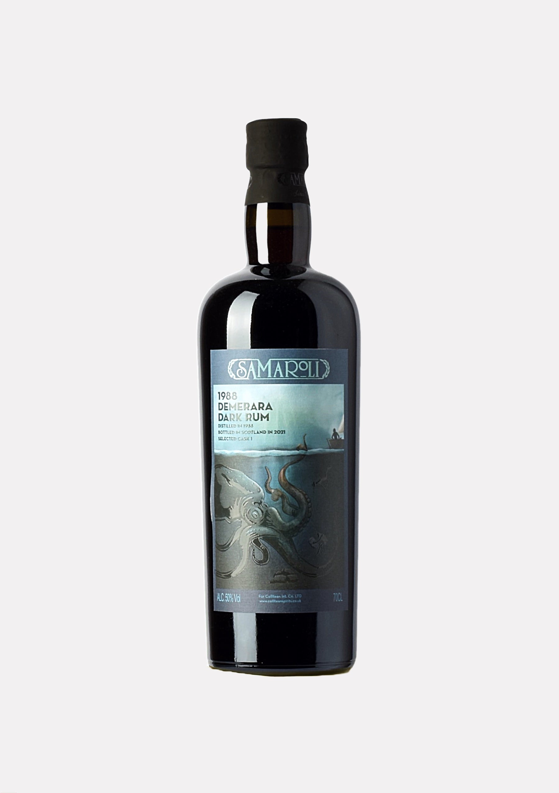 Samaroli Demerara Dark Rum 1988- 2021 33 Jahre Cask 1