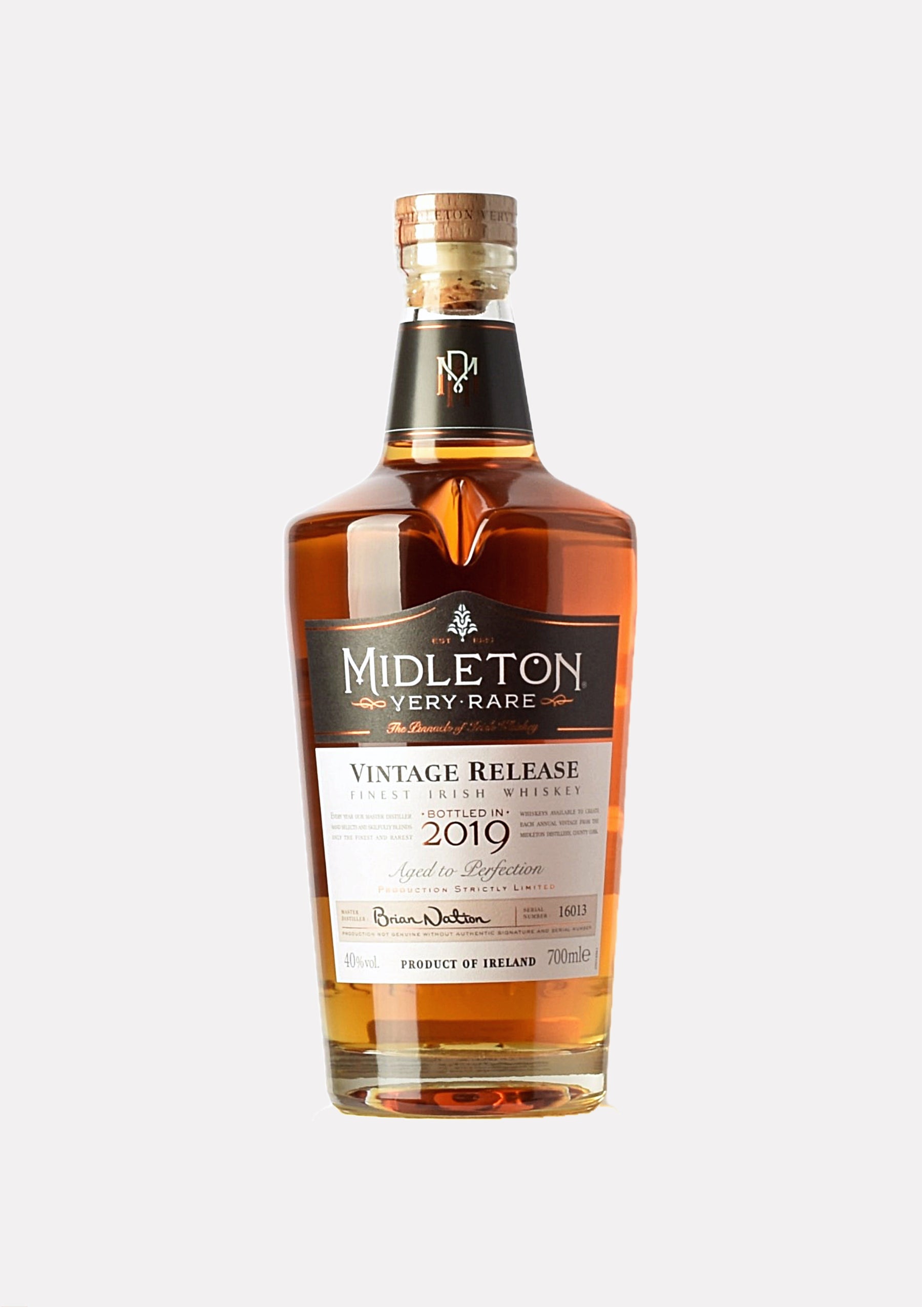 Midleton Very Rare Irish Whiskey Vintage Release 2019