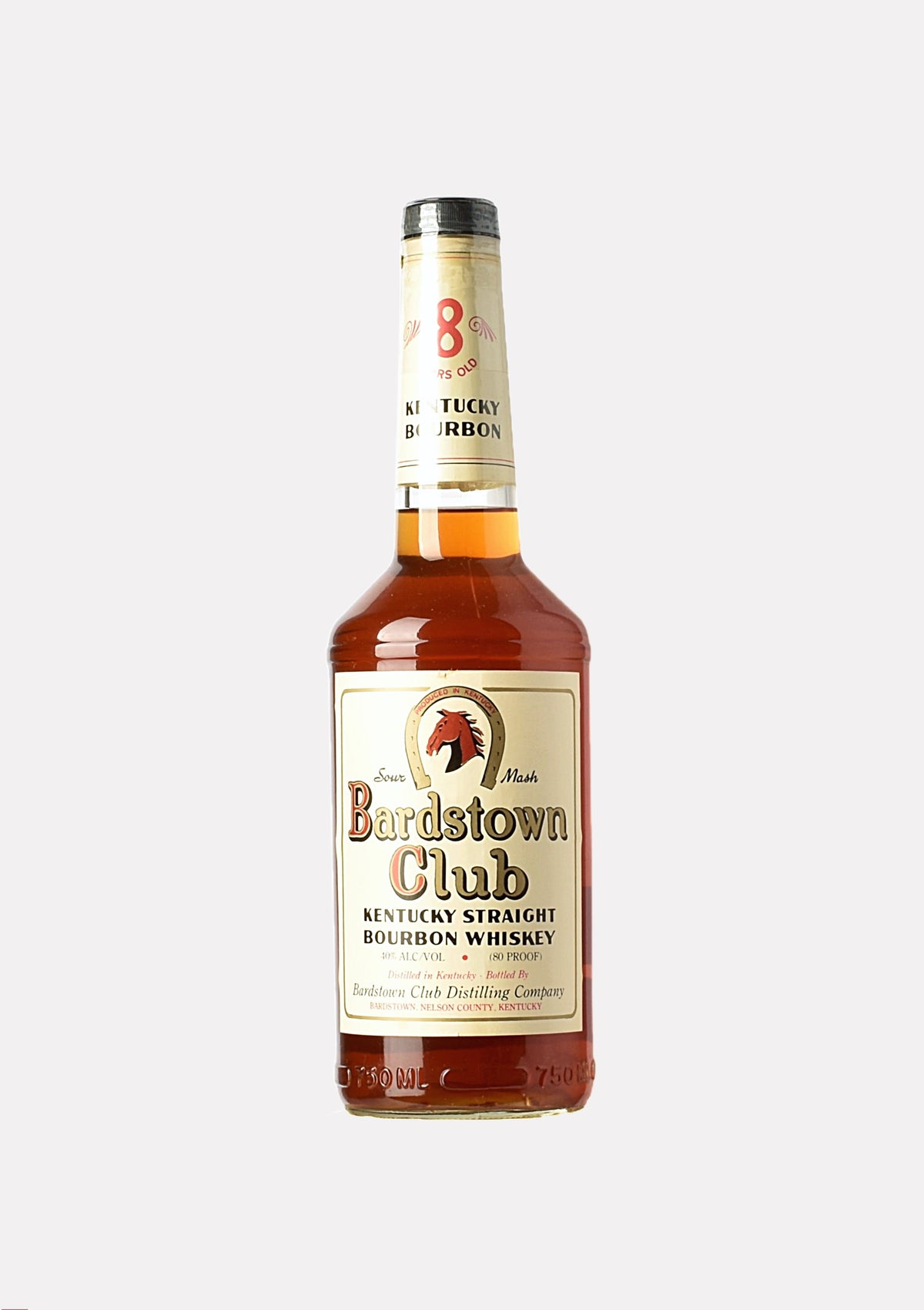 Bardstown Club Kentucky Straight Bourbon Whiskey 8 years