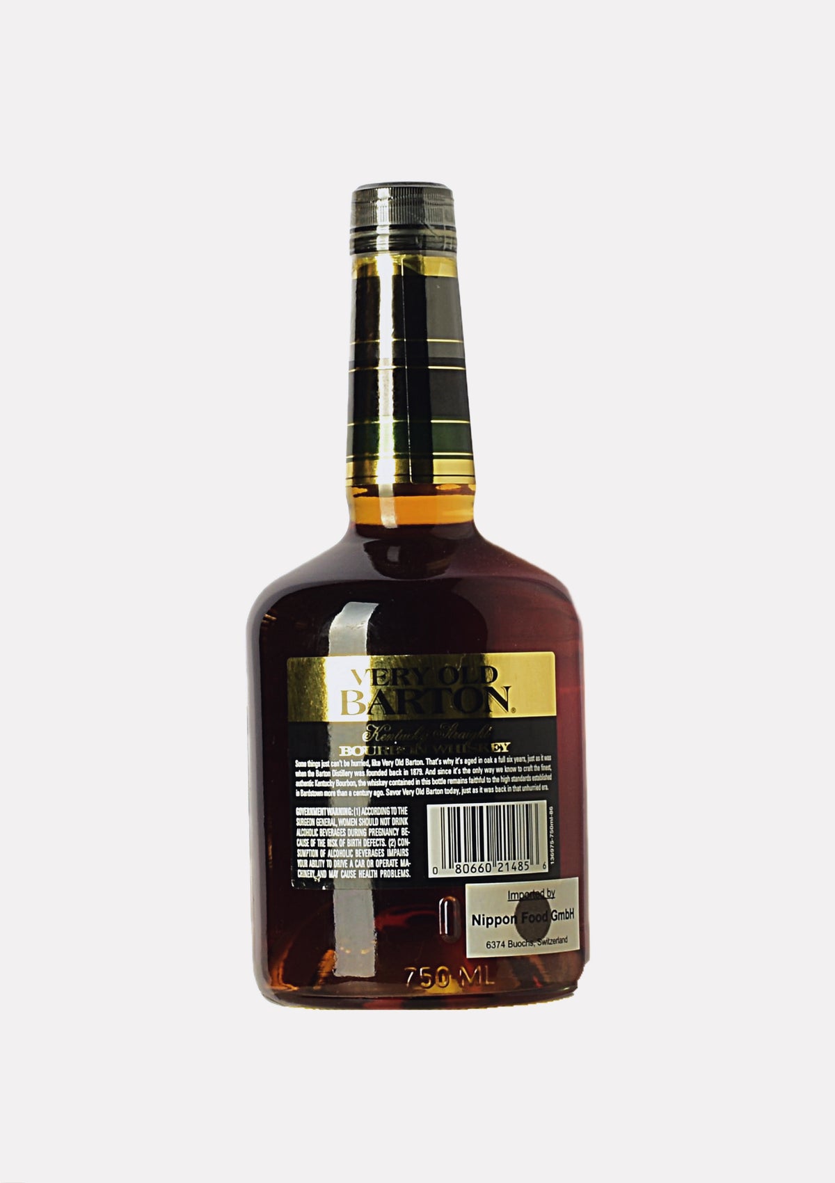 Very Old Barton Kentucky Straight Bourbon Whiskey 6 Jahre