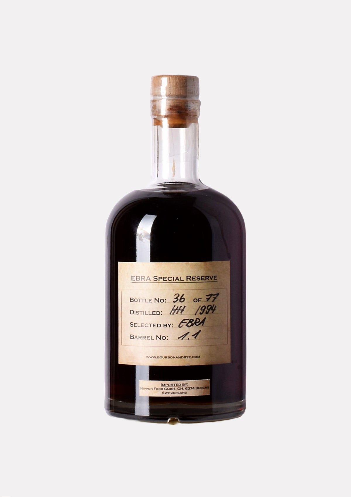 EBRA Straight Bourbon Whiskey 1.1 16 Jahre (Nur zur Abholung möglich)