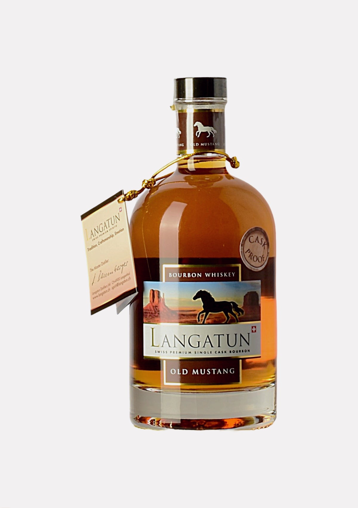 Langatun Old Mustang Bourbon Whiskey 2009- 2013