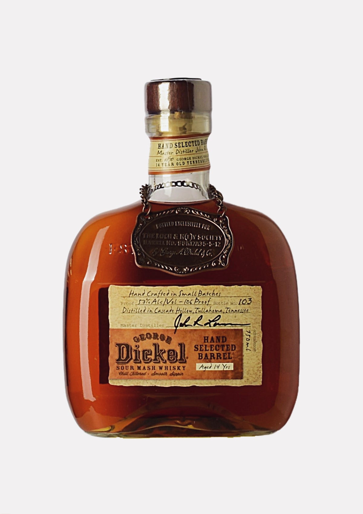 George Dickel 14 Jahre Hand Selected Barrel