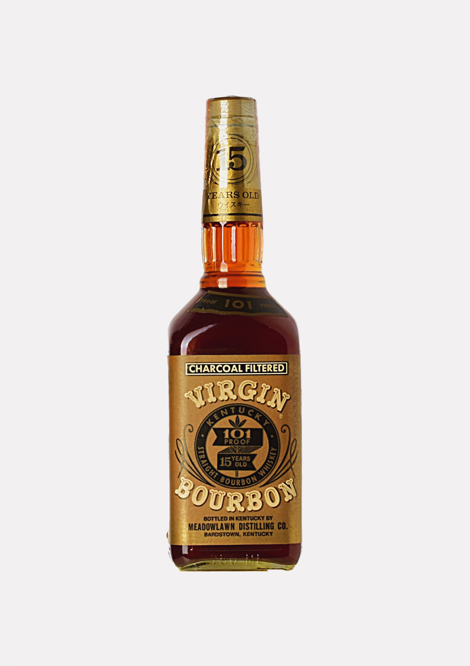 ヴァージンバーボン virgin bourbon 15年（希少、終売） - ウイスキー