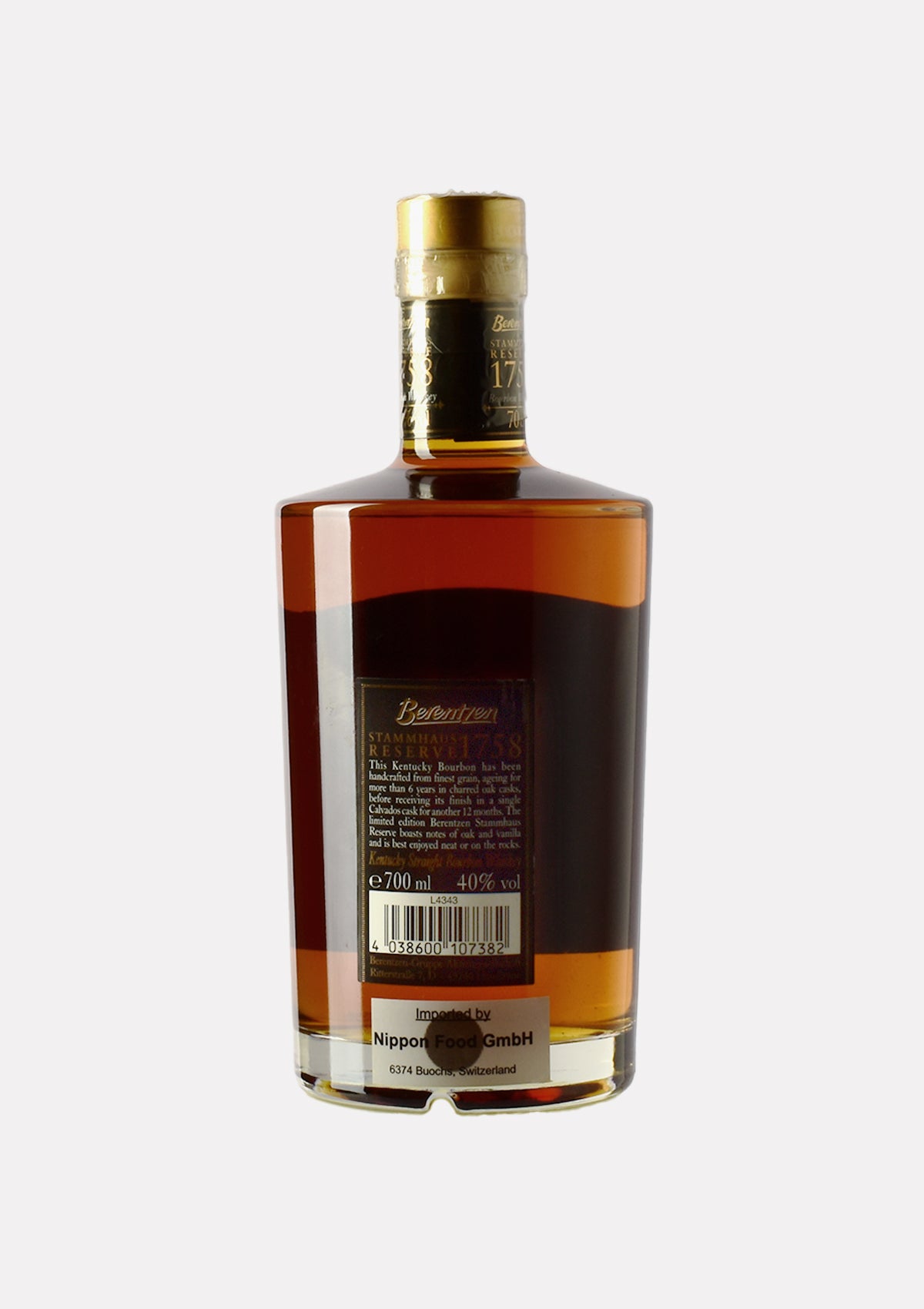 Stammhaus Reserve 1758 Bourbon Whiskey 7 Jahre