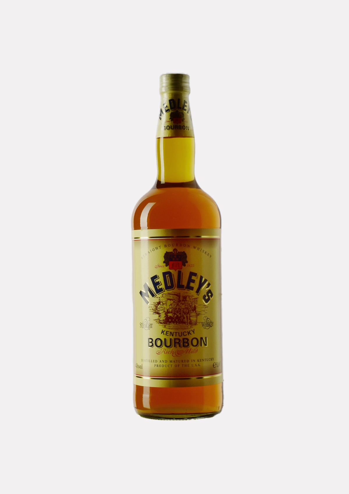 Medley`s Kentucky Straight Bourbon Whiskey Rich & Mild