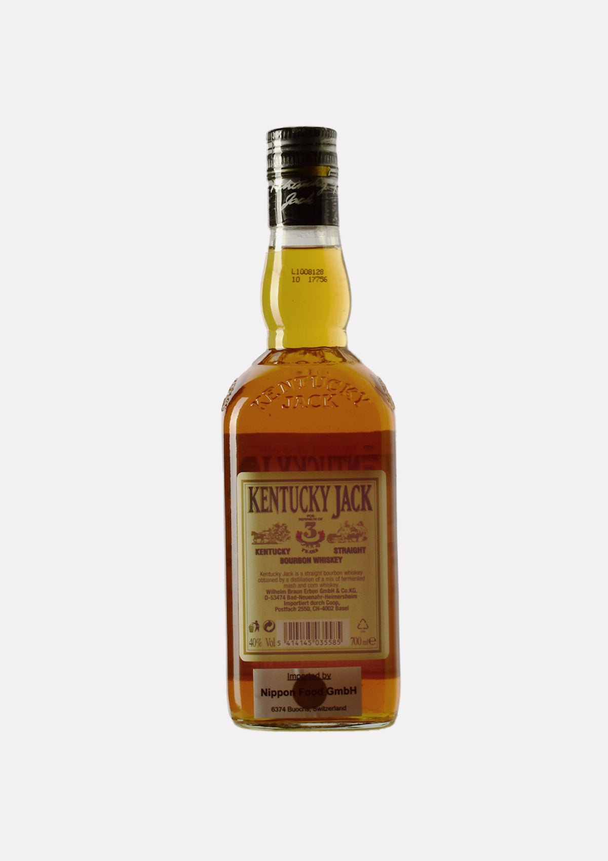 Kentucky Jack Kentucky Straight Bourbon Whiskey 3 Jahre