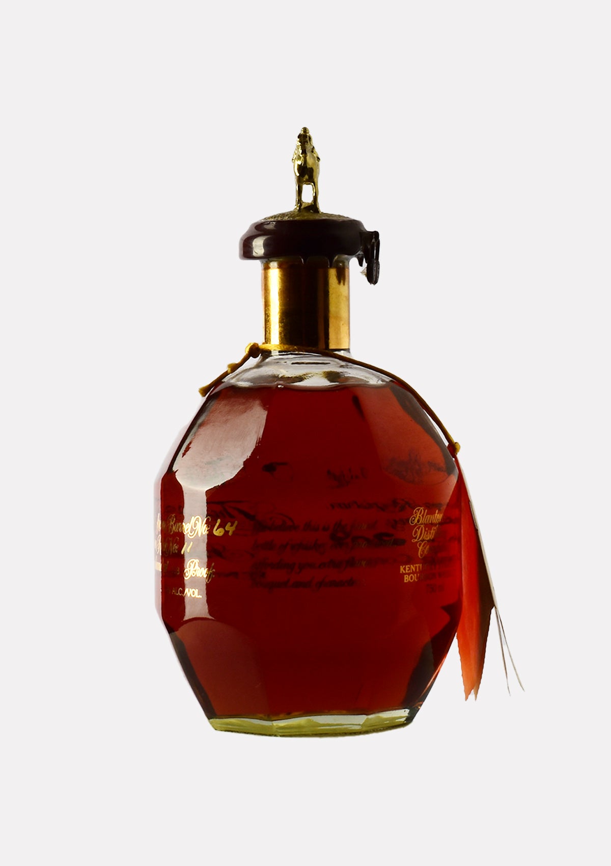 Blanton`s Single Barrel Gold Edition B:9.02.1997/ BN:64