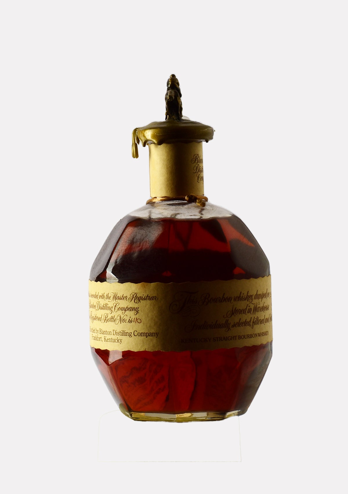 Blanton`s Kentucky Straight Bourbon Whiskey B:5.30.1991/ BN:521