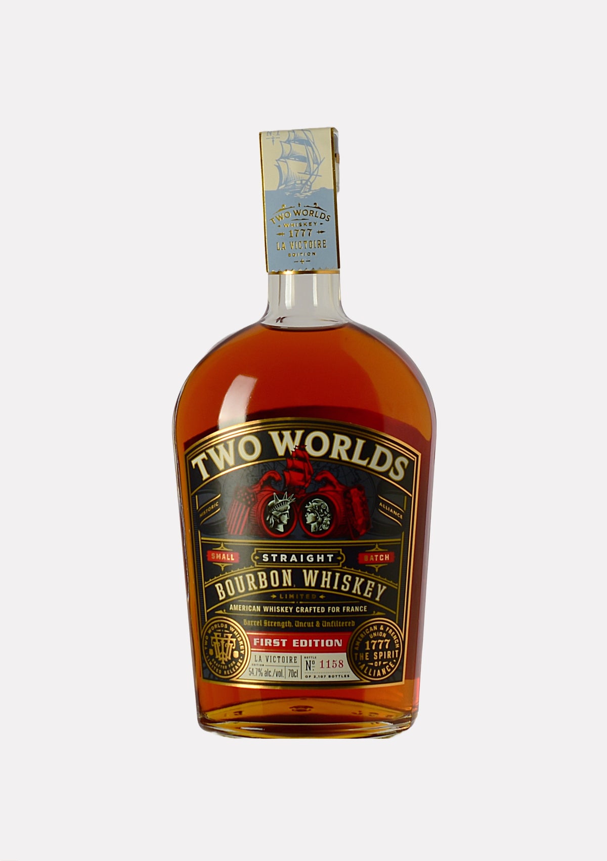 Two Worlds First Edition Small Batch Bourbon Whiskey