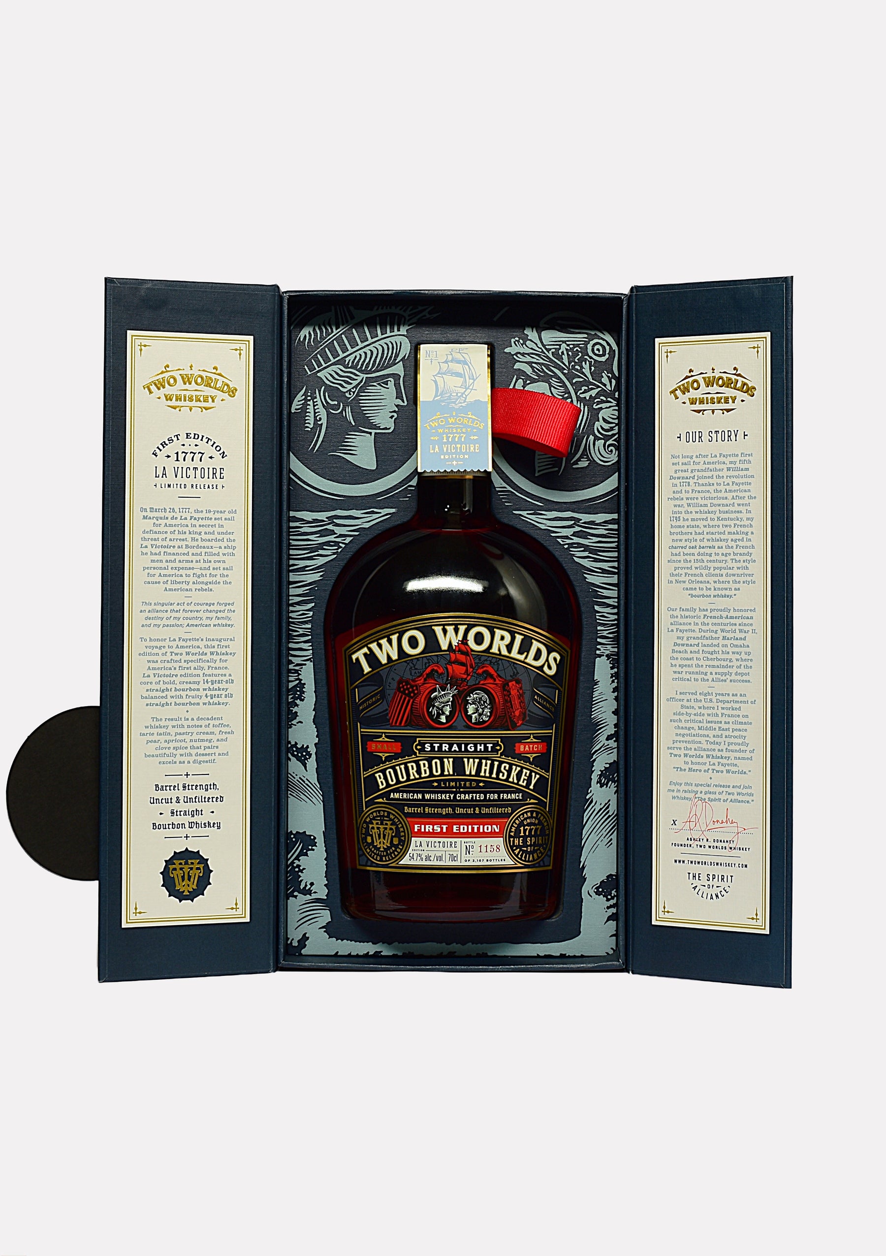 Two Worlds First Edition Small Batch Bourbon Whiskey