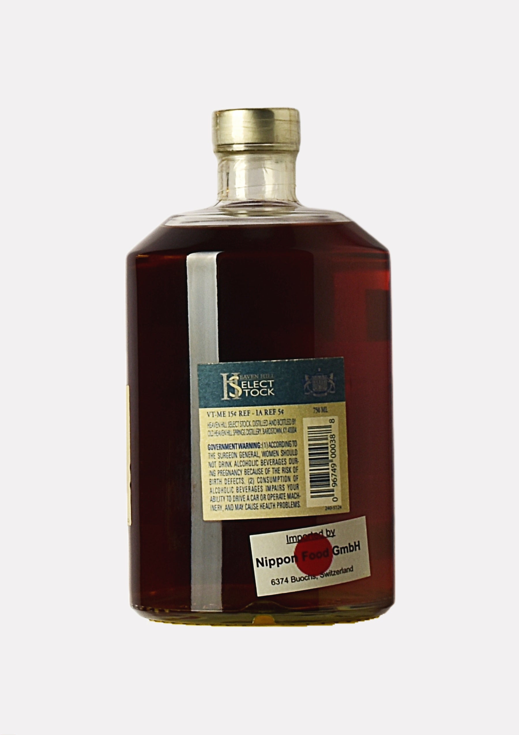 Heaven Hill Select Stock 126.4 Proof