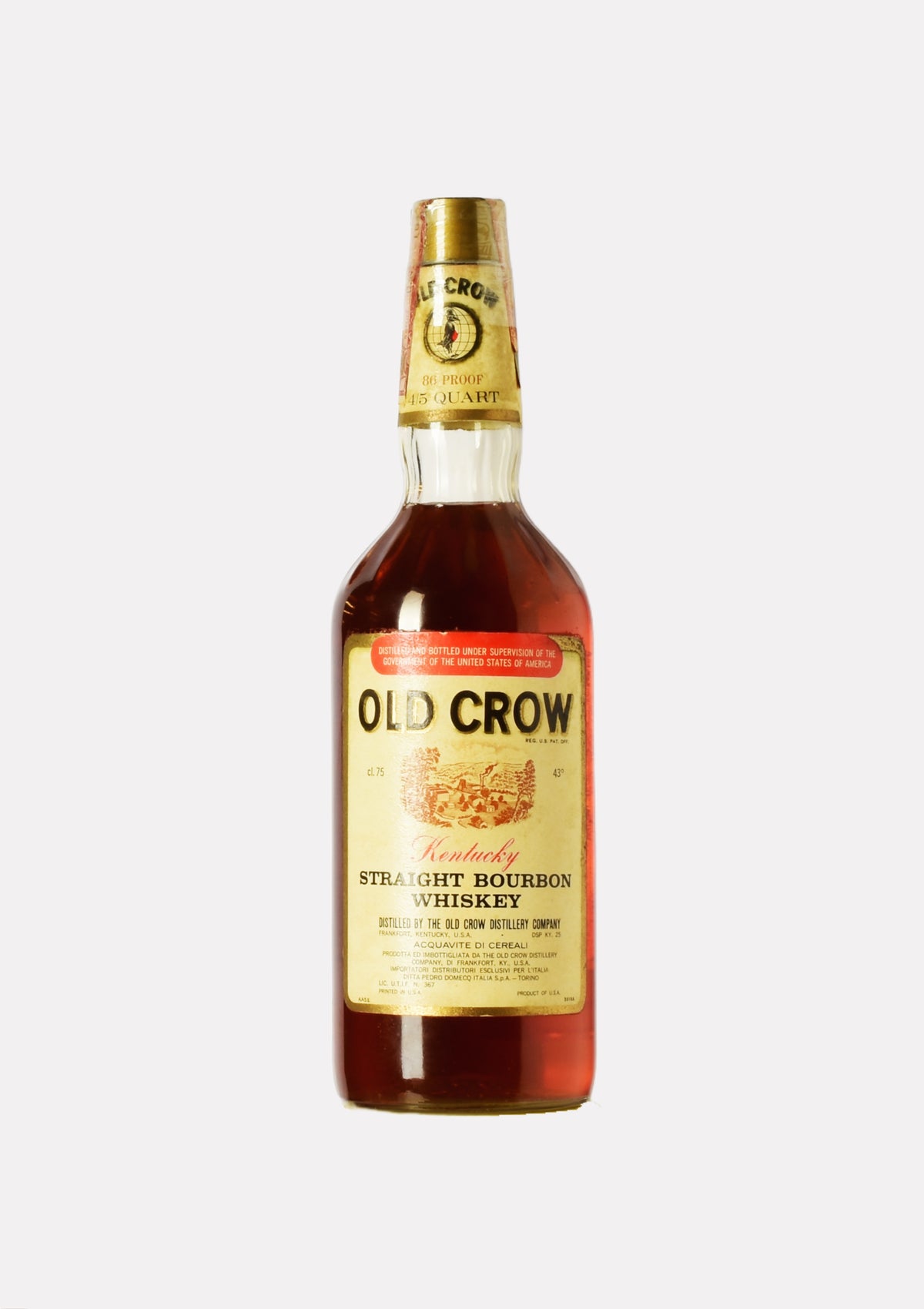 Old Crow Kentucky Straight Bourbon Whiskey