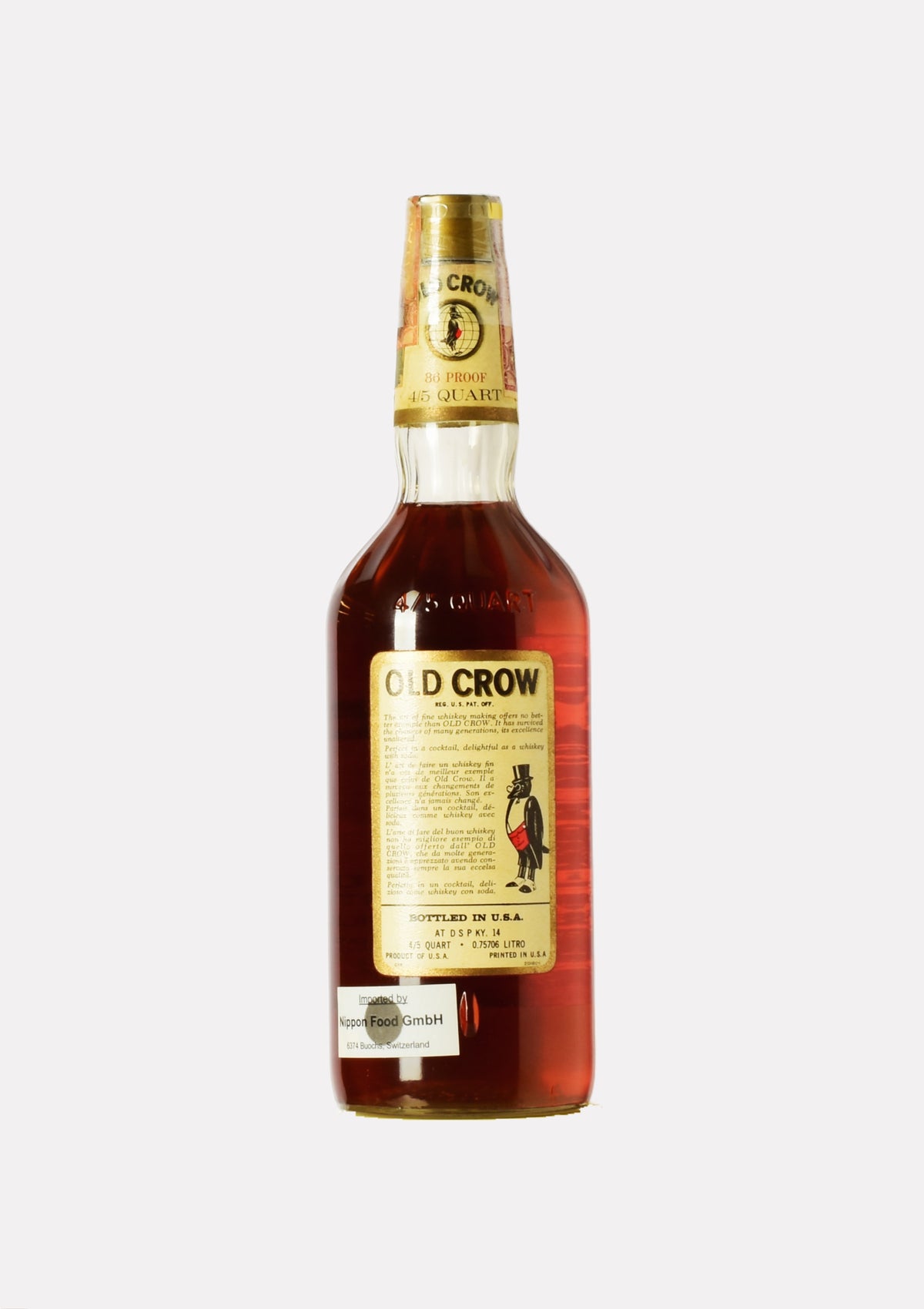 Old Crow Kentucky Straight Bourbon Whiskey