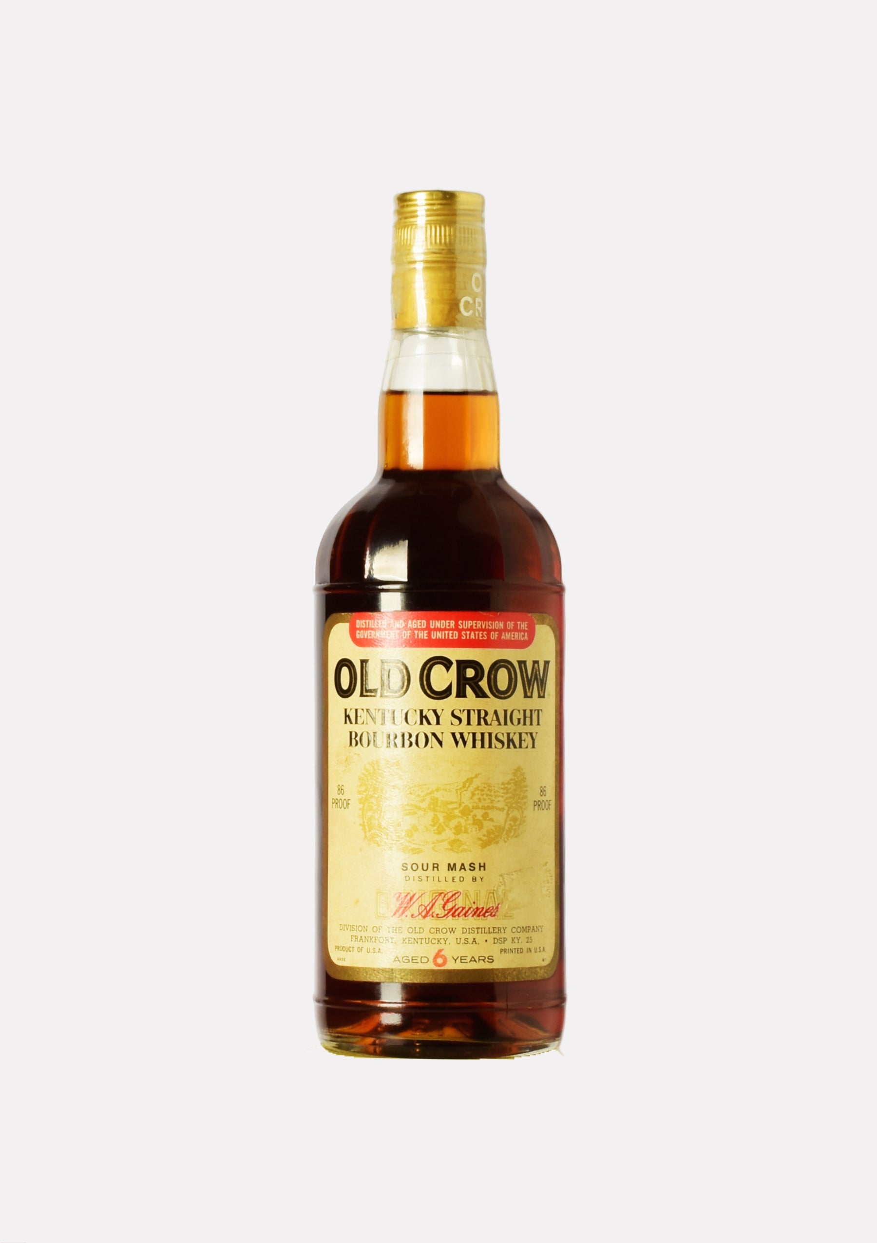 Old Crow Kentucky Straight Bourbon Whiskey 6 Jahre