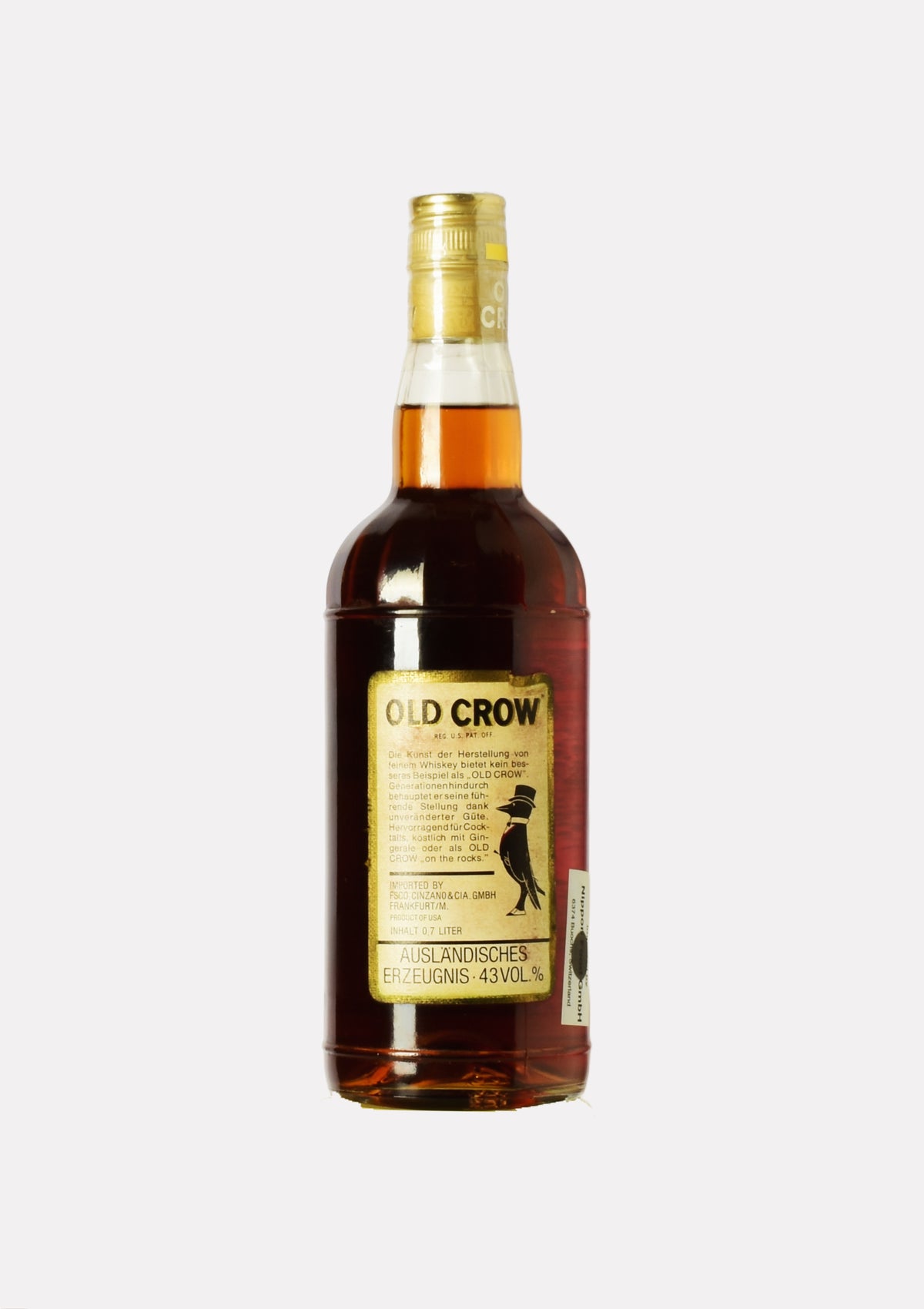 Old Crow Kentucky Straight Bourbon Whiskey 6 Jahre