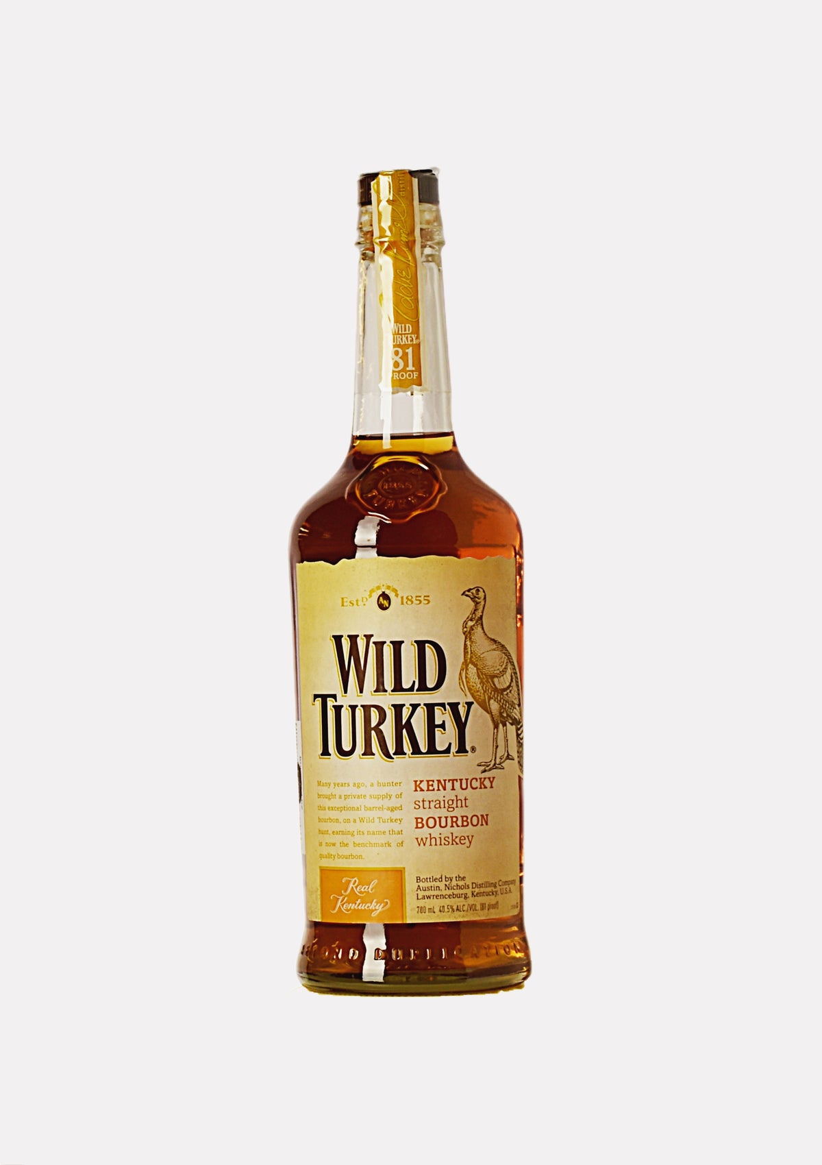 Wild Turkey 81 Kentucky Straight Bourbon Whiskey