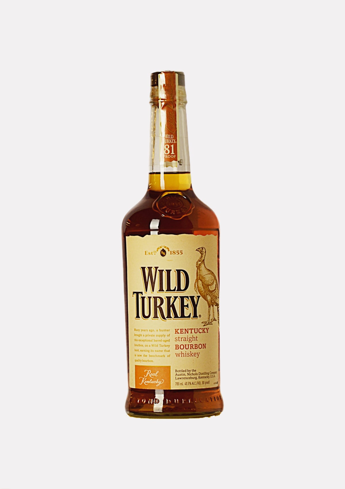 Wild Turkey 81 Kentucky Straight Bourbon Whiskey