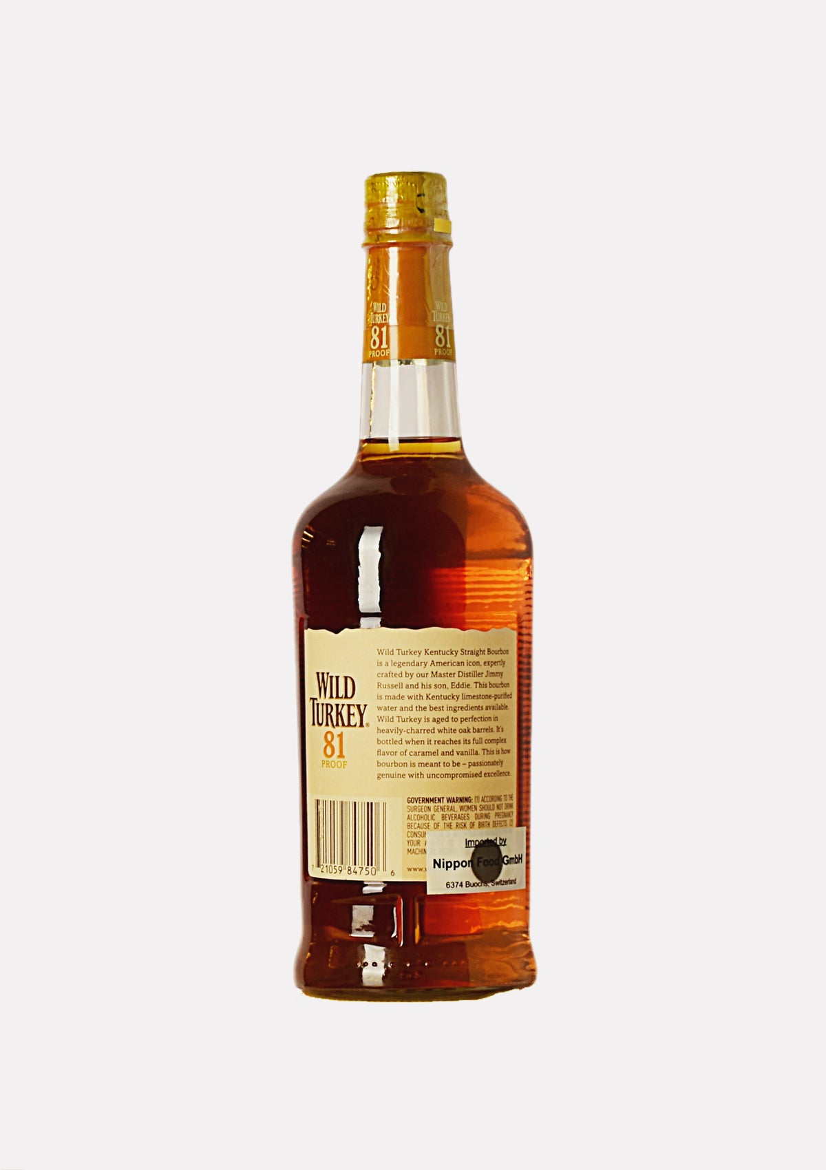Wild Turkey 81 Kentucky Straight Bourbon Whiskey