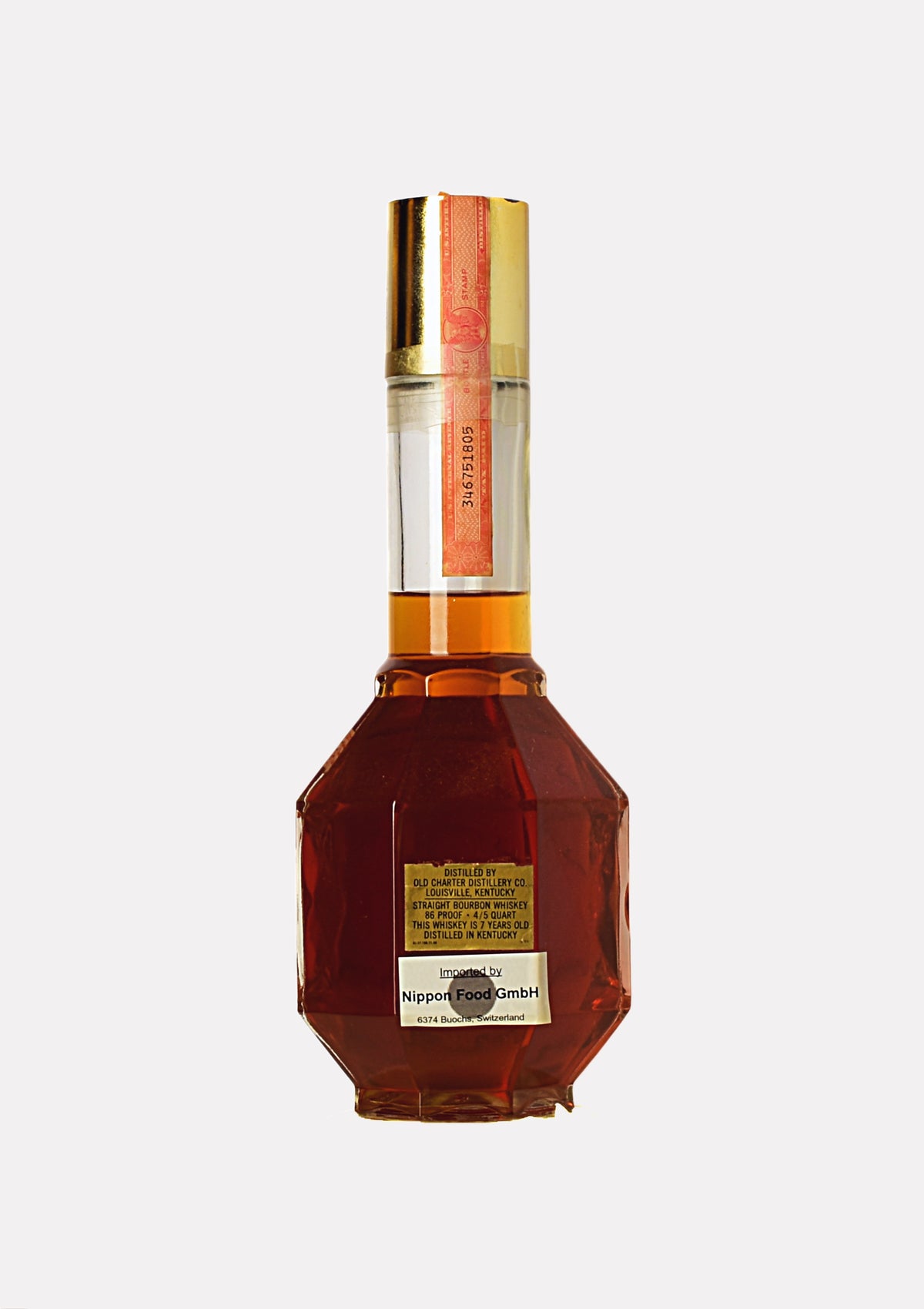 Old Charter Kentucky Finest Straight Bourbon Whiskey 7 Jahre