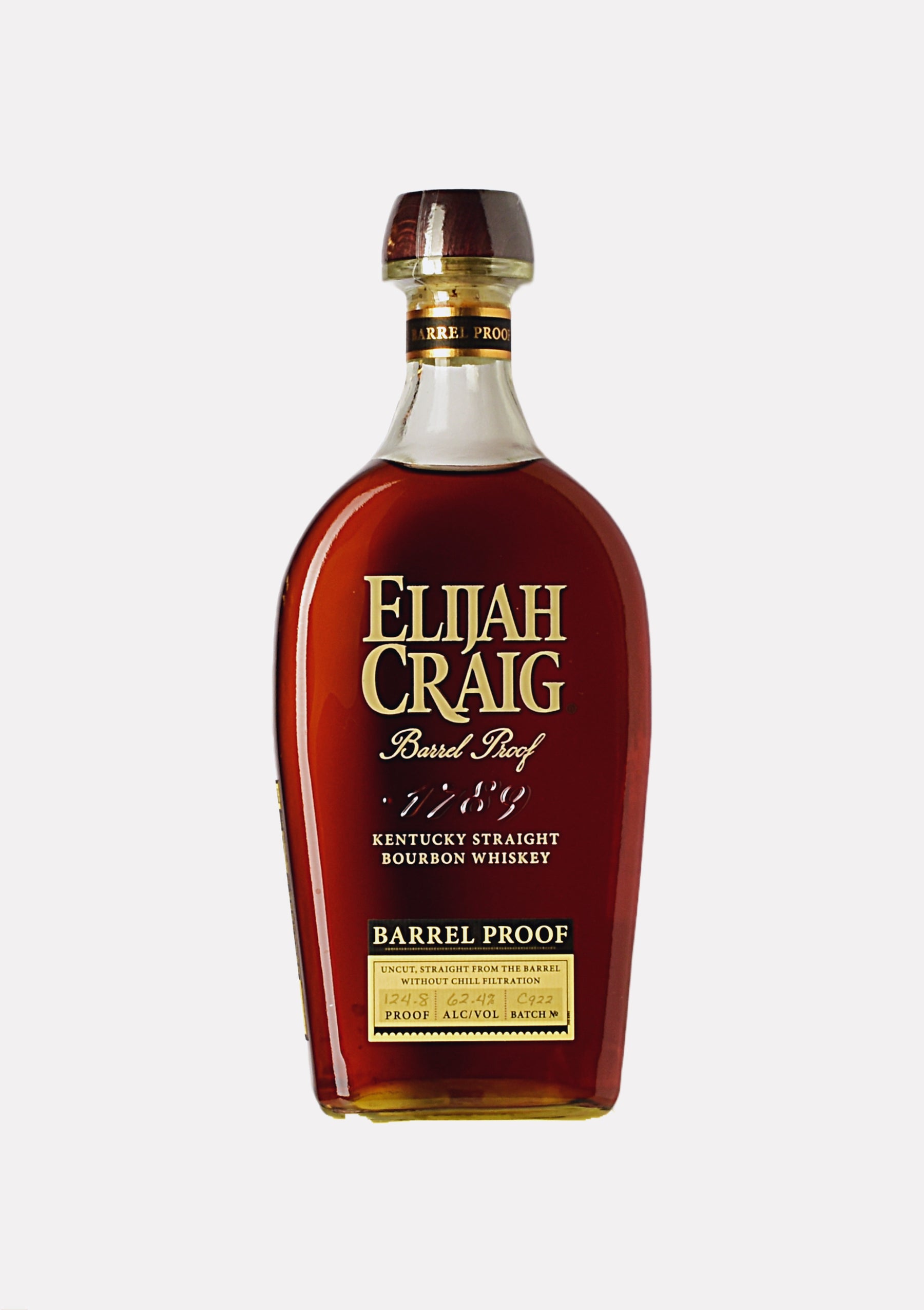 Elijah Craig Barrel Proof 124.8 Proof #C922