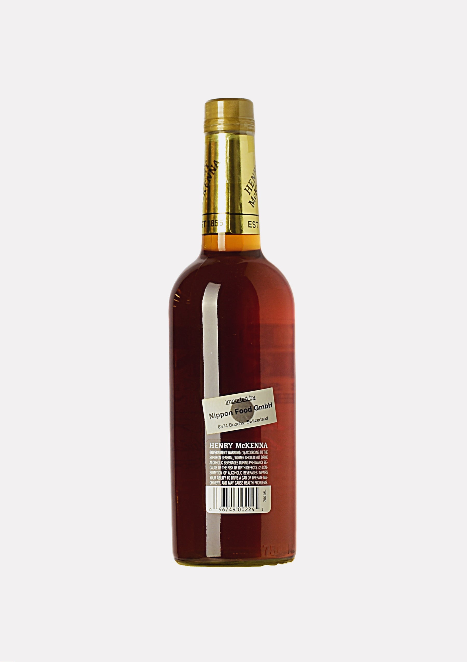 Henry McKenna Sour Mash Straight Bourbon Whiskey