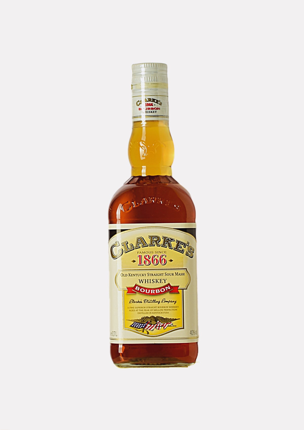 Clarke`s Old Kentucky Straight Sour Mash Whiskey