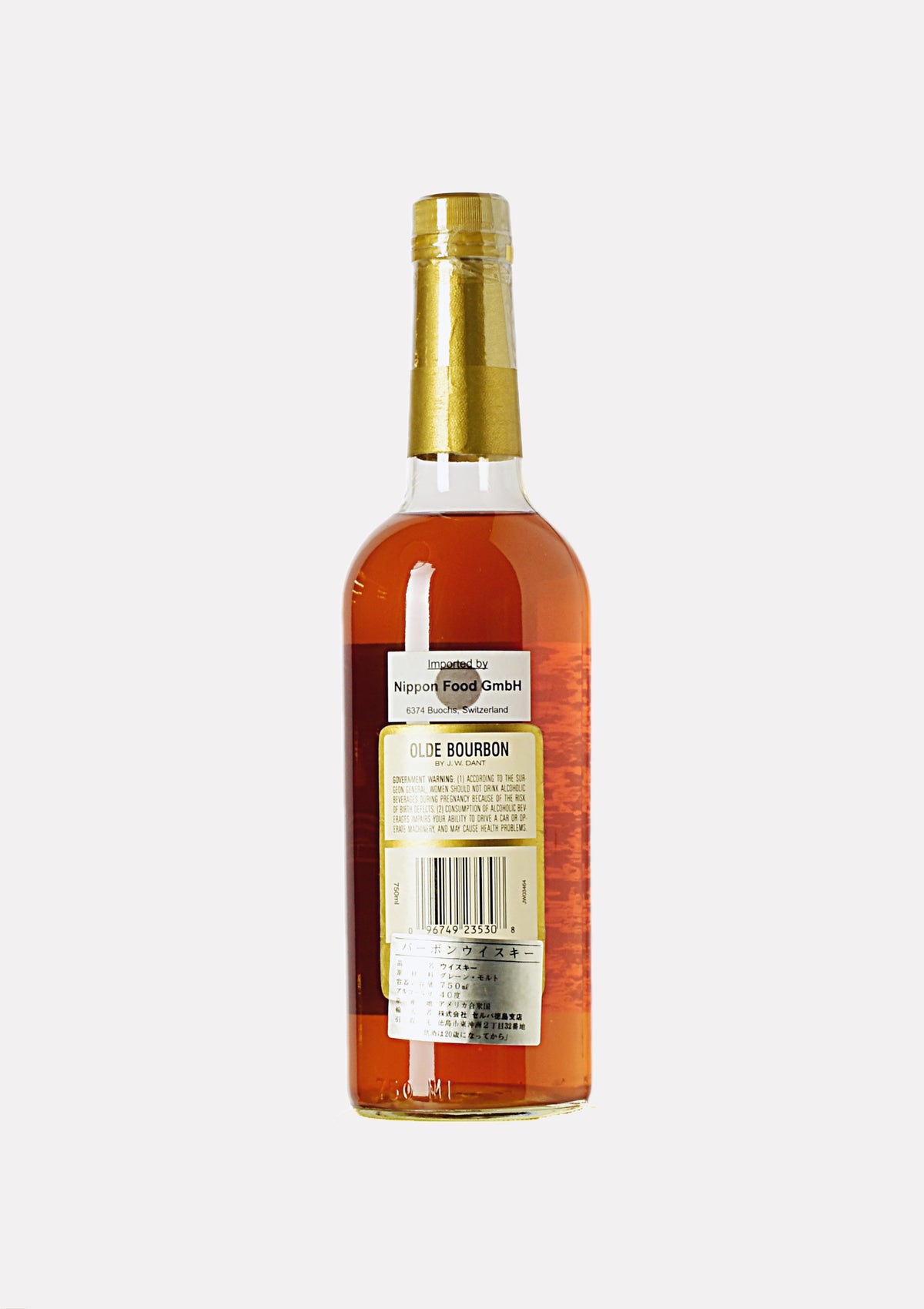 Olde Bourbon By J.W. Dant Kentucky Straight Bourbon Whiskey