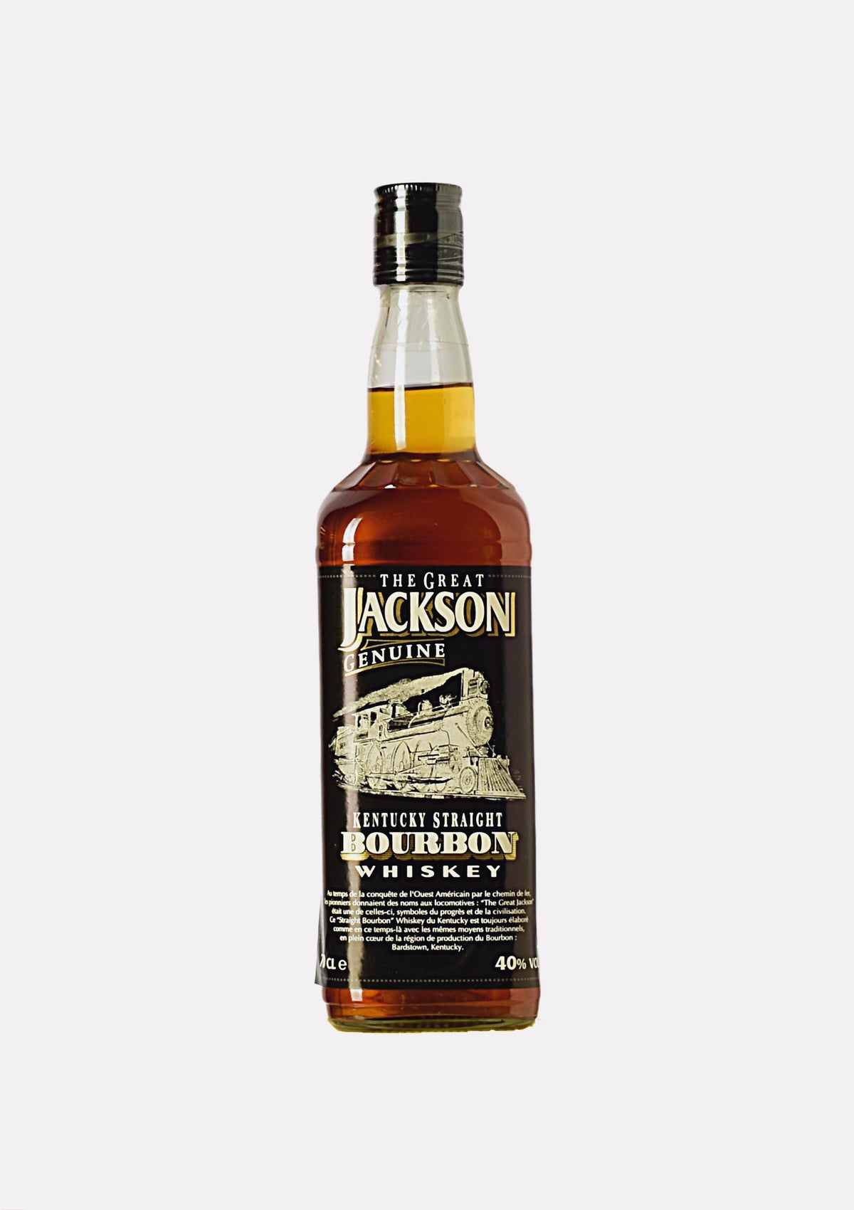 The Great Jackson Genuine Kentucky Straight Bourbon Whiskey