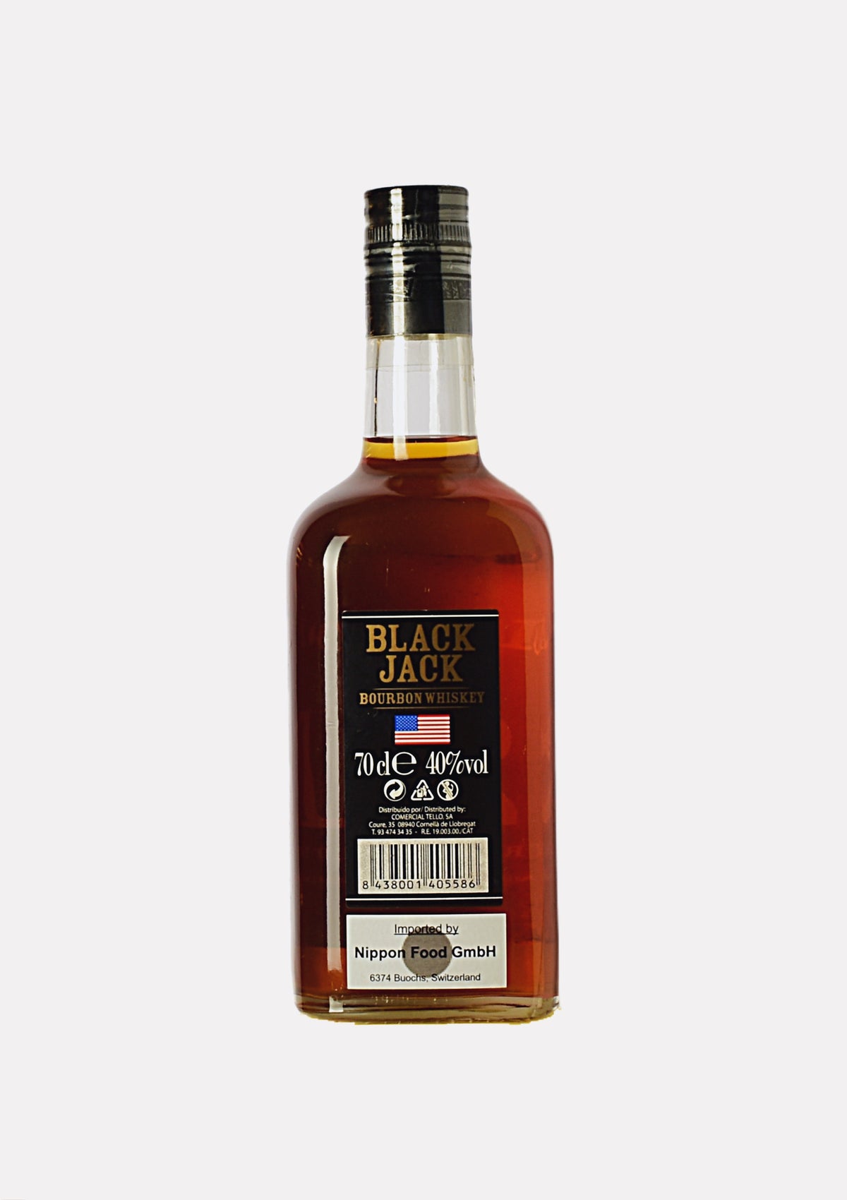 Black Jack 21 Bourbon Whiskey