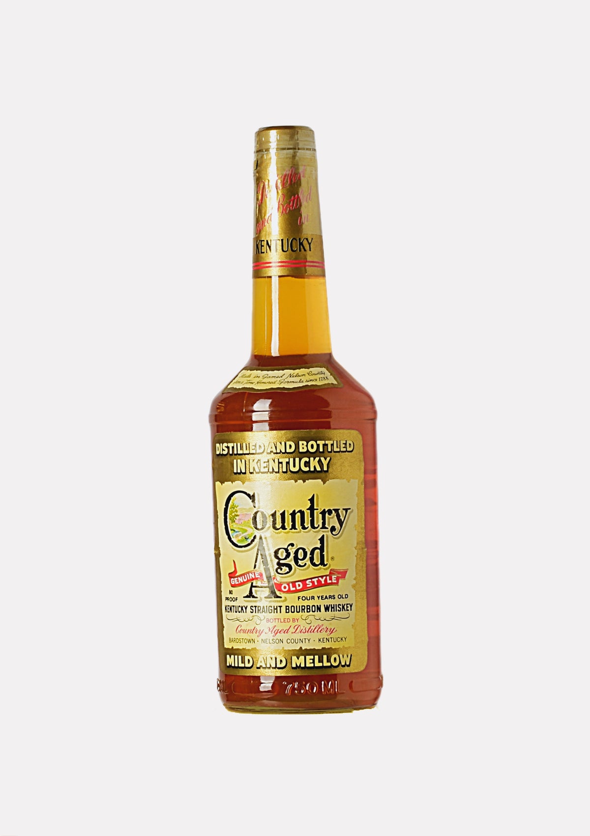 Country Aged Genuine Old Style Kentucky Straight Bourbon Whiskey