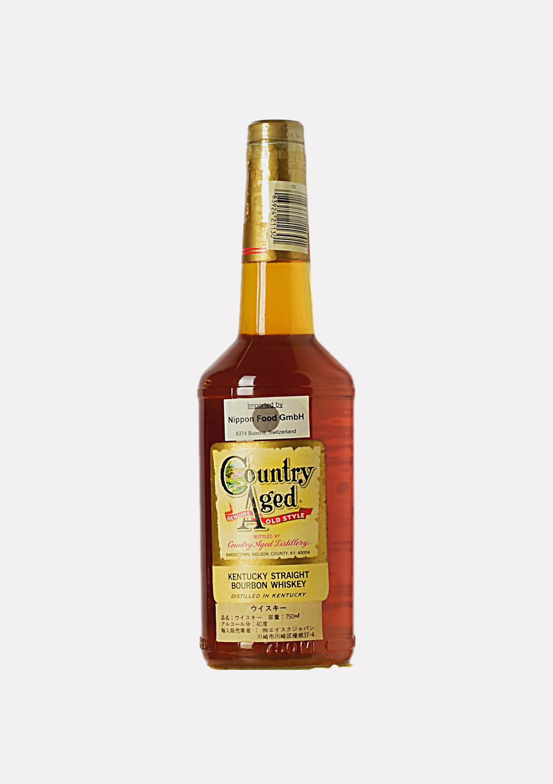 Country Aged Genuine Old Style Kentucky Straight Bourbon Whiskey