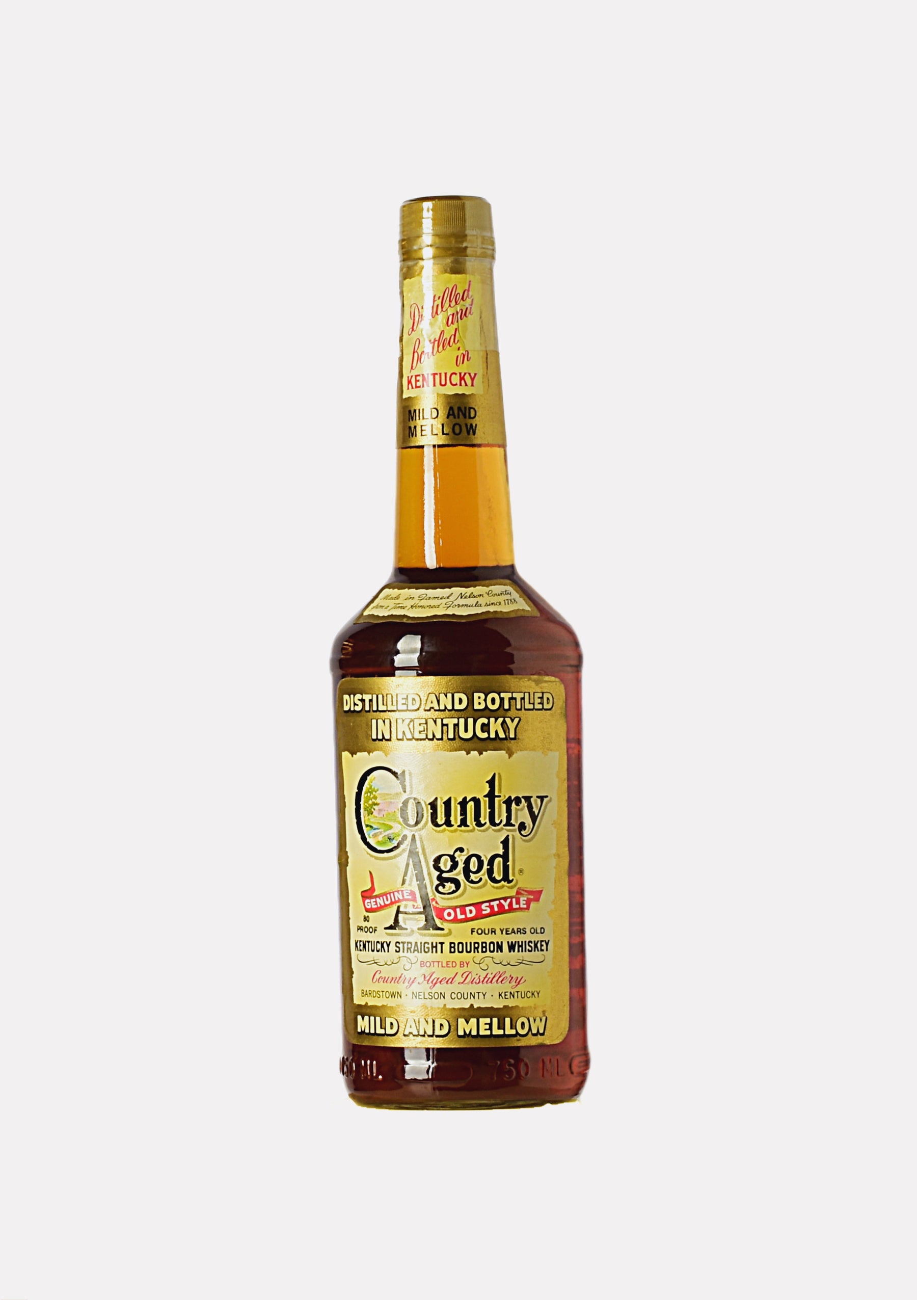 Country Aged Genuine Old Style Kentucky Straight Bourbon Whiskey