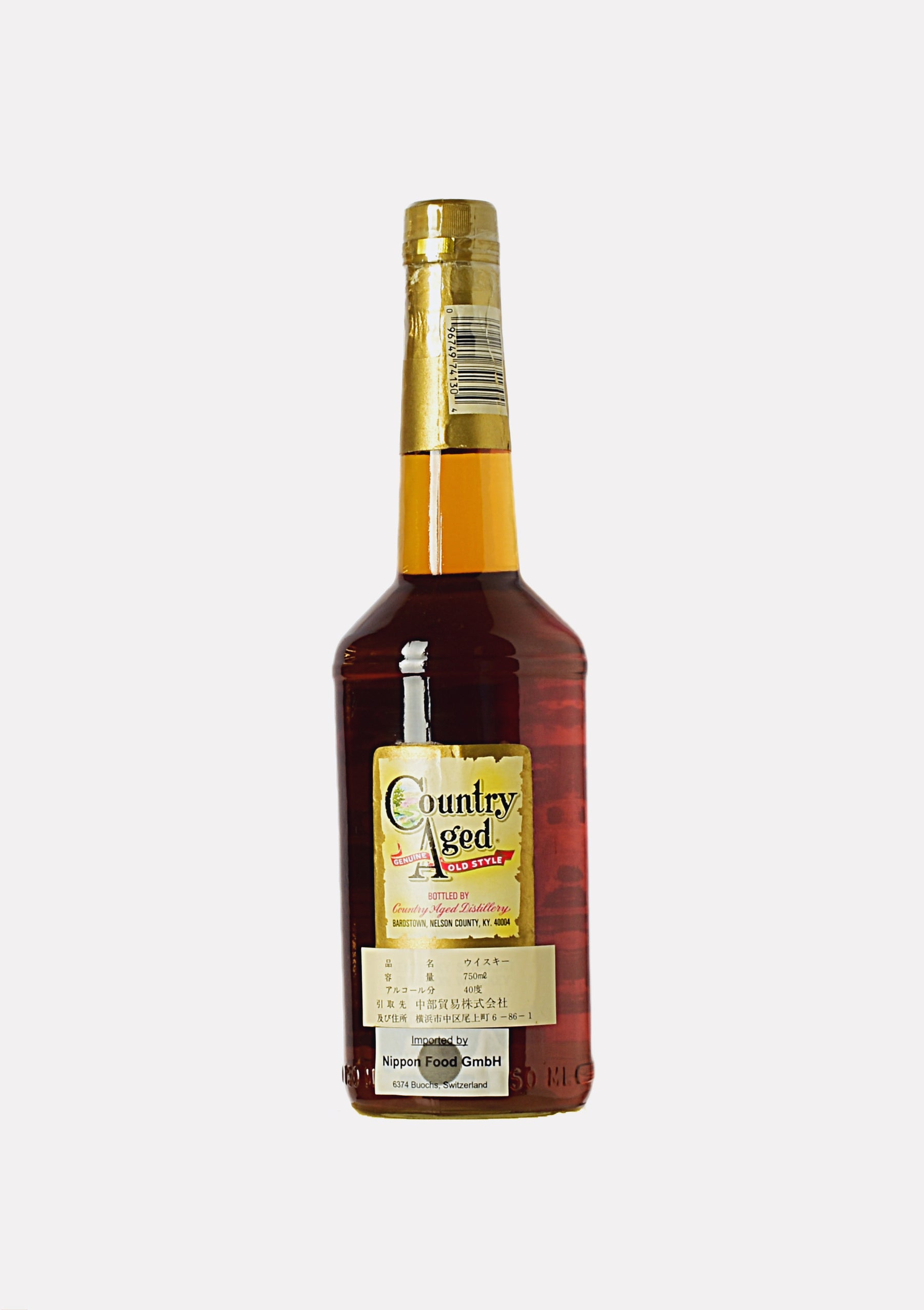 Country Aged Genuine Old Style Kentucky Straight Bourbon Whiskey