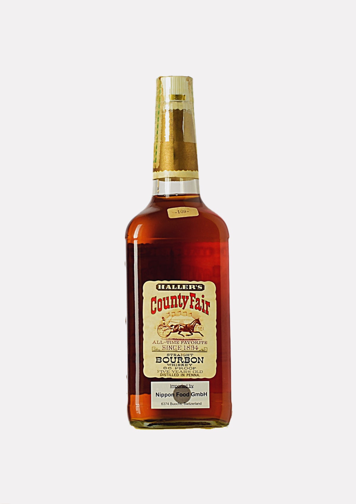 Haller`s Country Fair Straight Bourbon Whiskey 5 Jahre