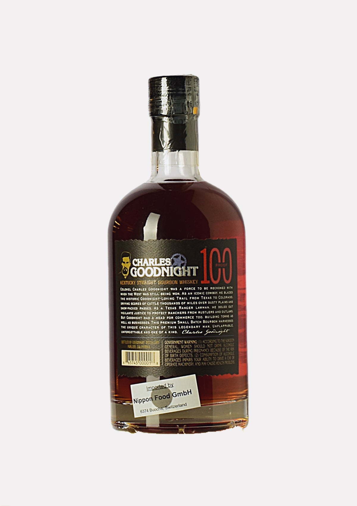 Charles Goodnight Batch 0012 Kentucky Straight Bourbon Whiskey