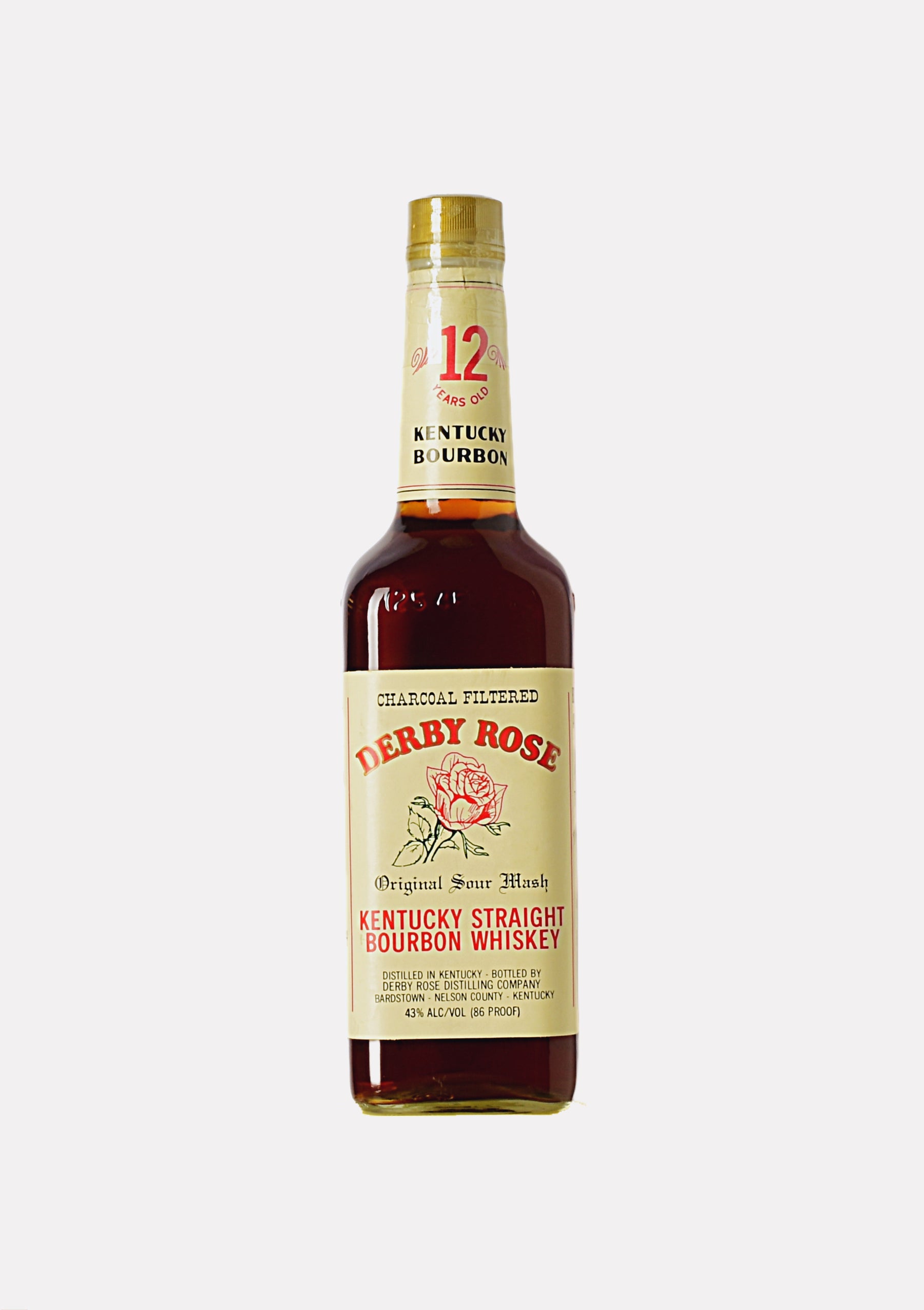 Derby Rose Kentucky Straight Bourbon Whiskey 12 Jahre