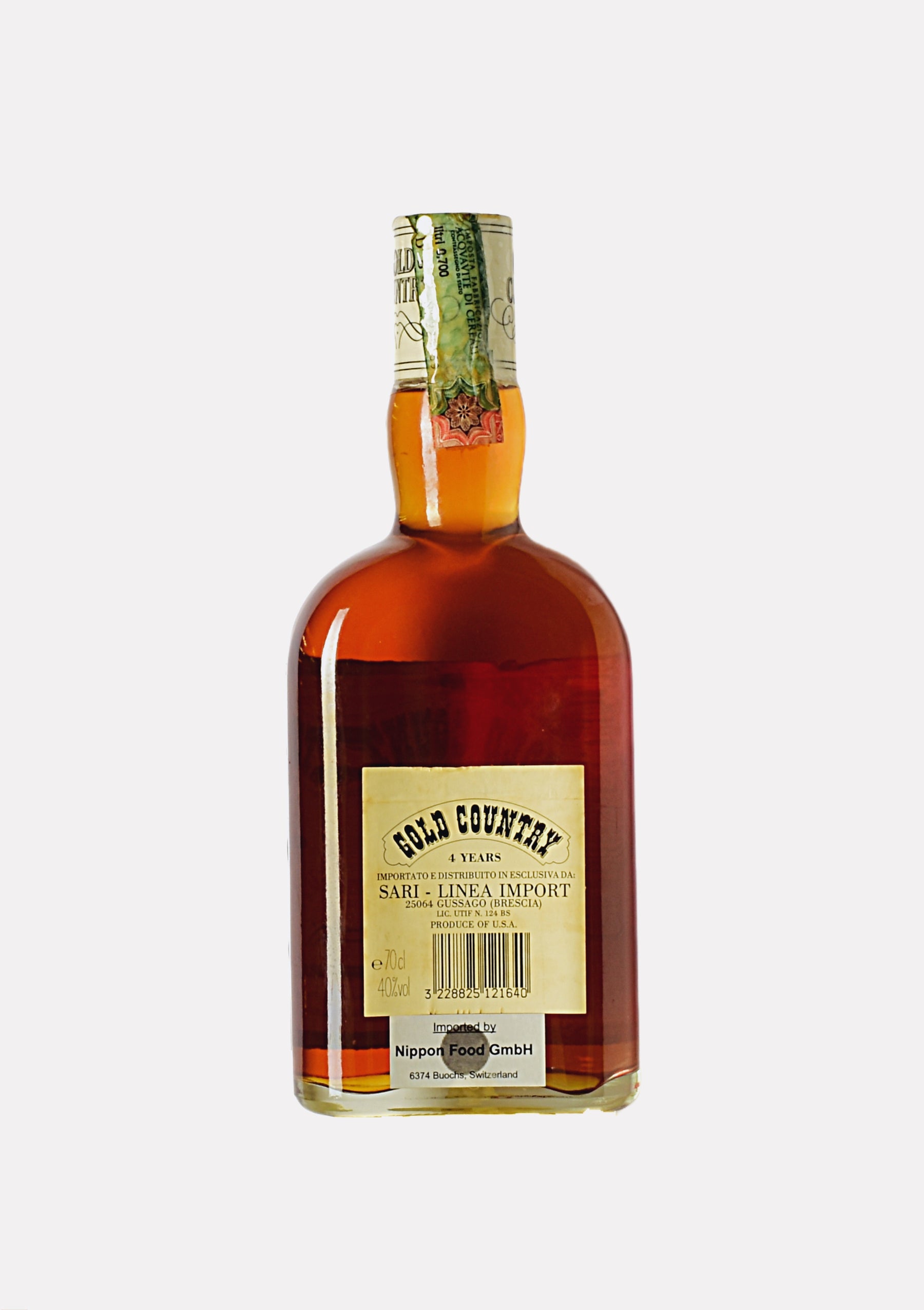 Gold Country Kentucky Straight Bourbon Whiskey 4 Jahre