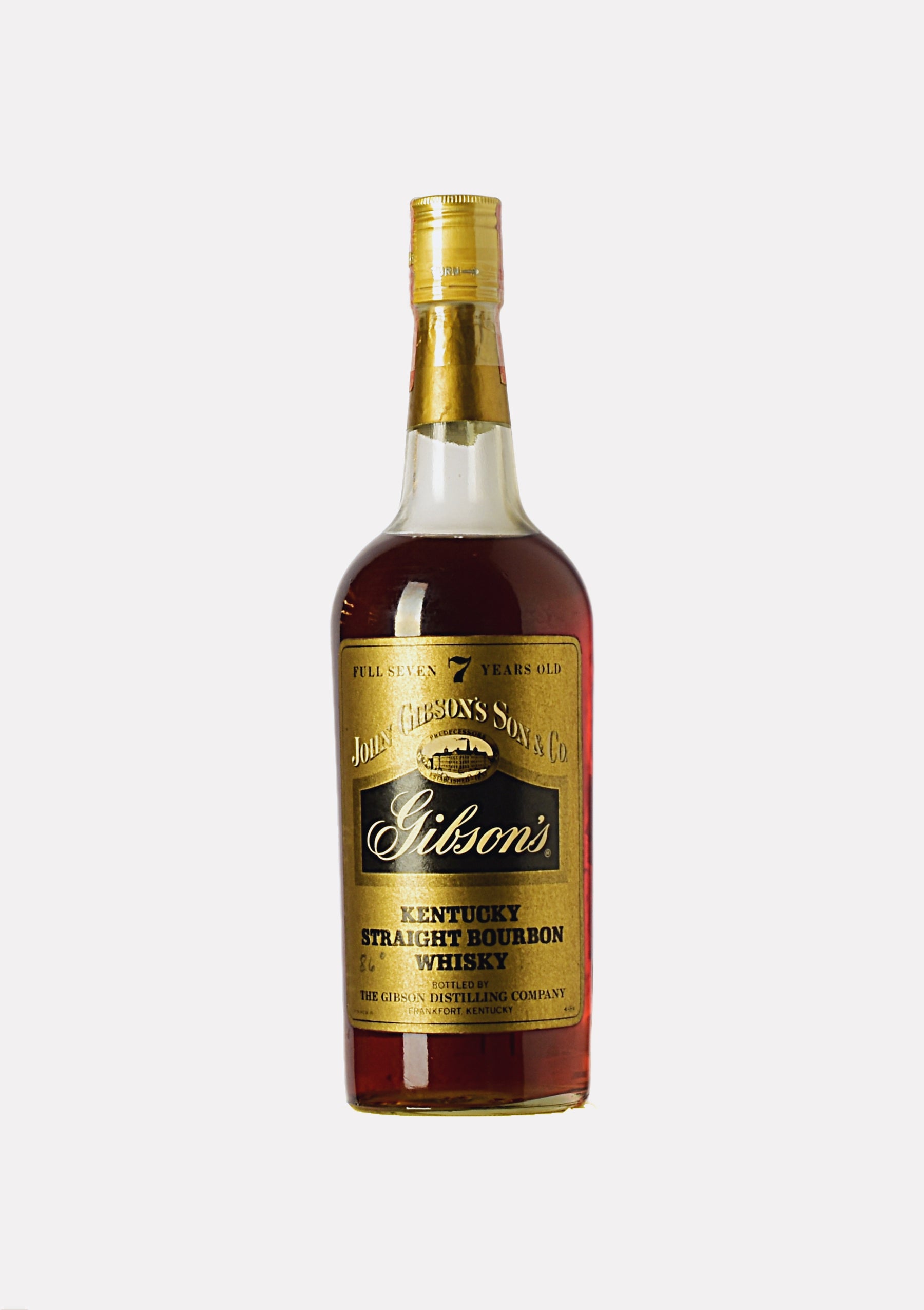 Gibson`s Kentucky Straight Bourbon Whiskey 7 Jahre