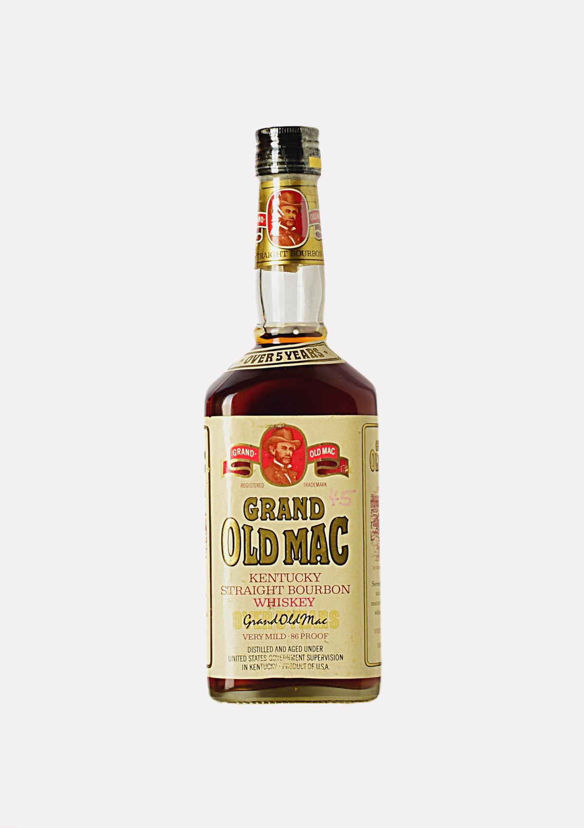 Grand Old Mac Kentucky Straight Bourbon Whiskey 5 Jahre