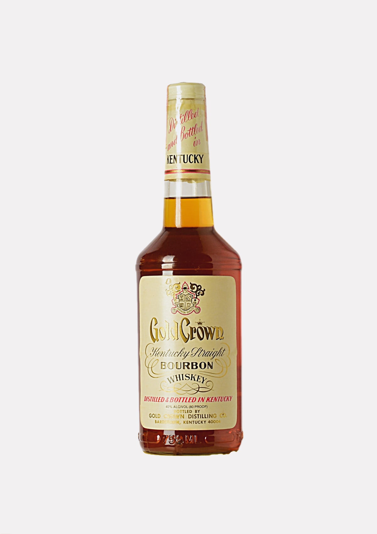 Gold Crown Kentucky Straight Bourbon Whiskey