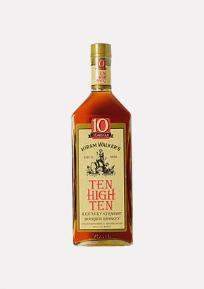 Hiram Walker`s Ten High Ten Kentucky Straight Bourbon Whiskey 10 Jahre