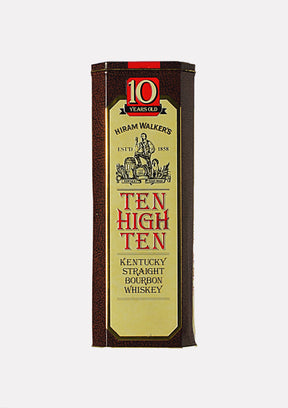 Hiram Walker`s Ten High Ten Kentucky Straight Bourbon Whiskey 10 Jahre