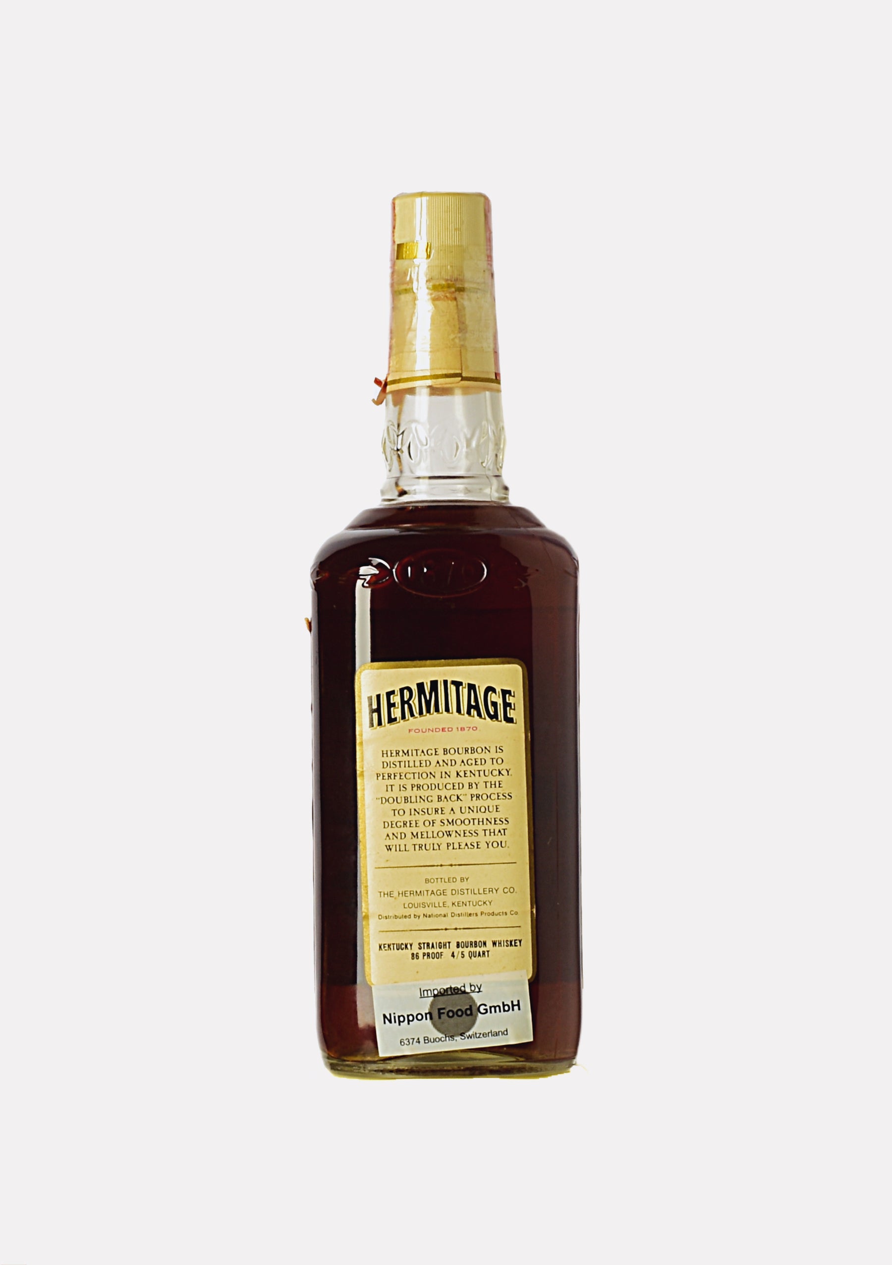 Hermitage Kentucky Straight Bourbon Whiskey