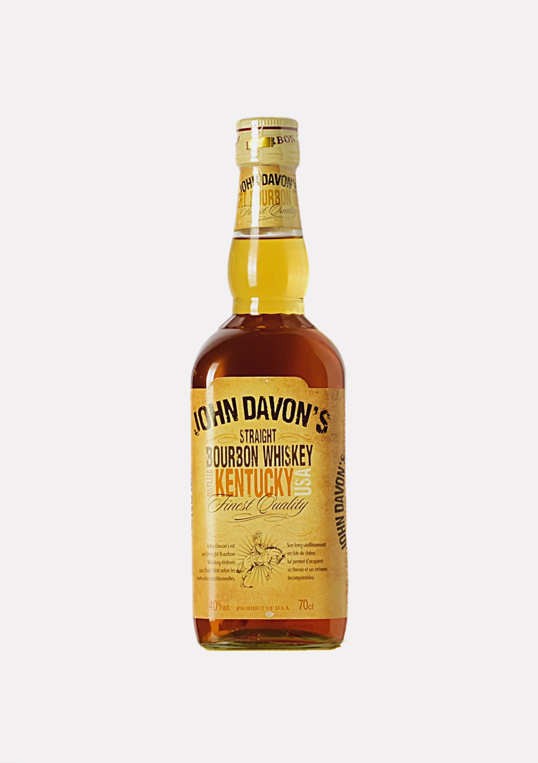 John Davon`s Straight Bourbon Whiskey