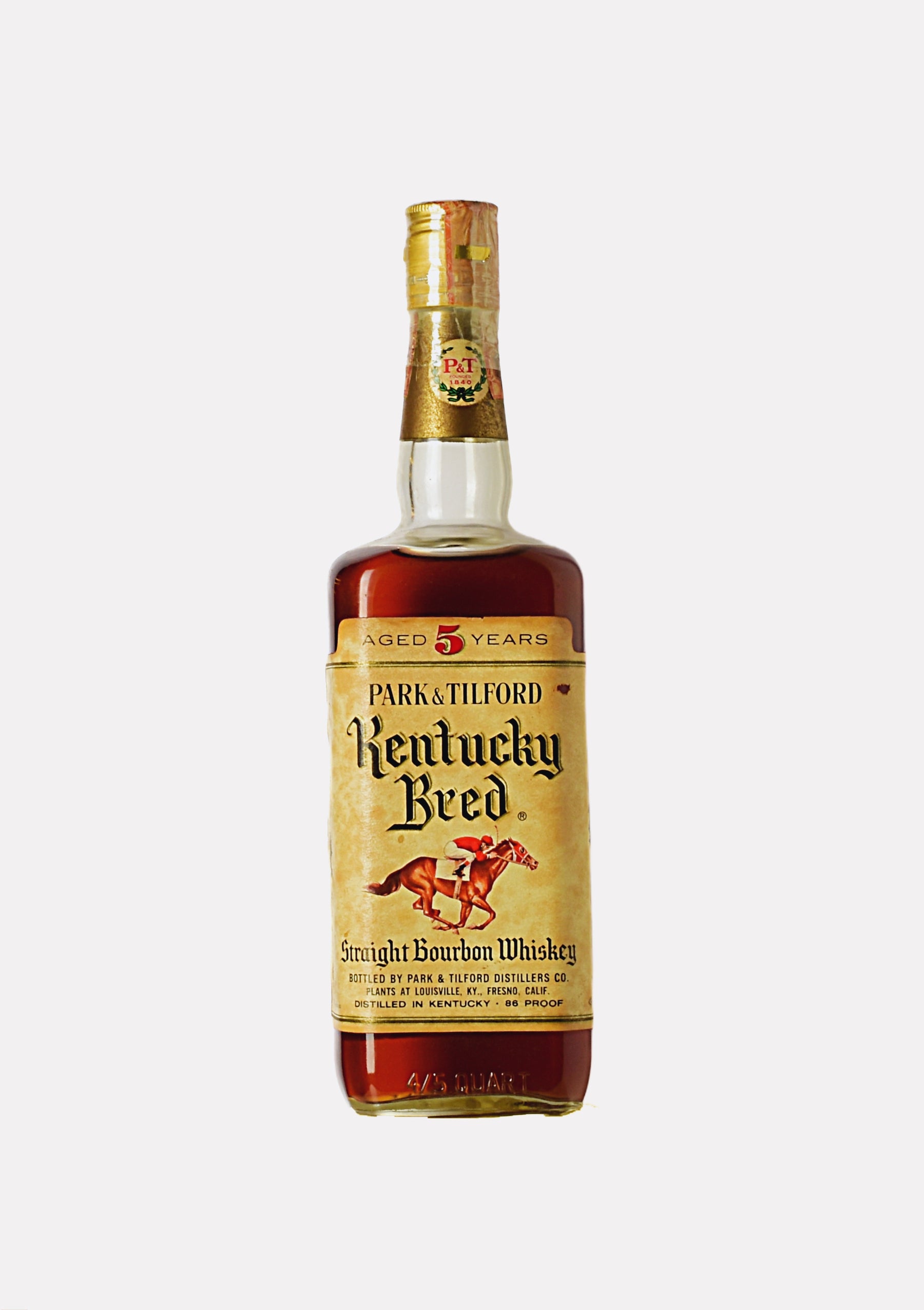 Park & Tilford Kentucky Breed Straight Bourbon Whiskey 5 Jahre