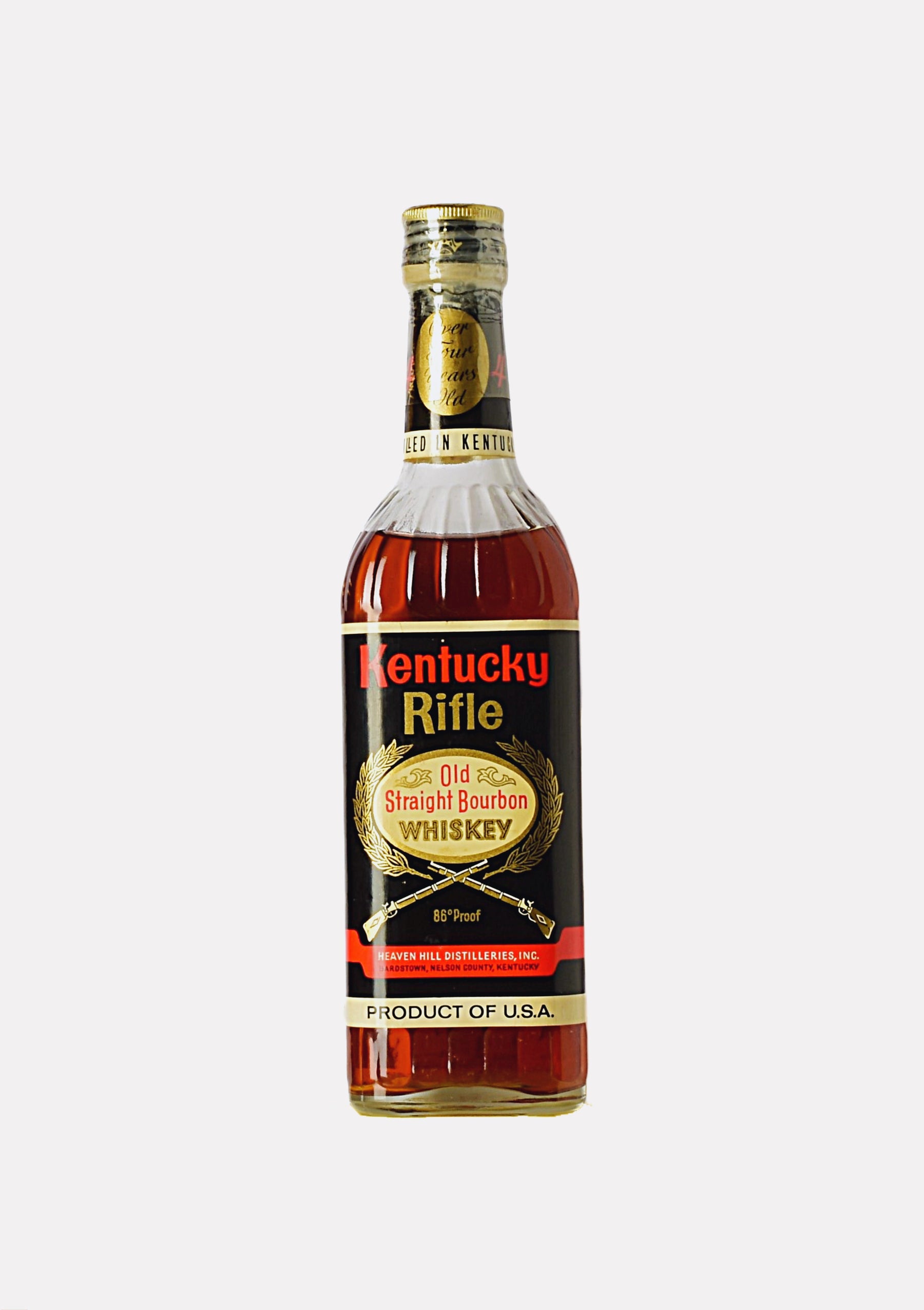 Kentucky Rifle Old Straight Bourbon Whiskey