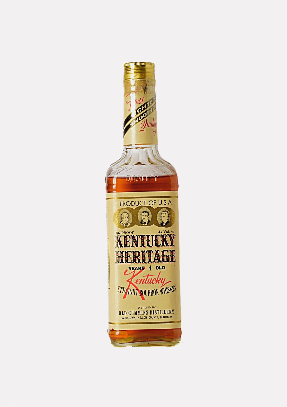 Kentucky Heritage Kentucky Straight Bourbon Whiskey 4 Jahre