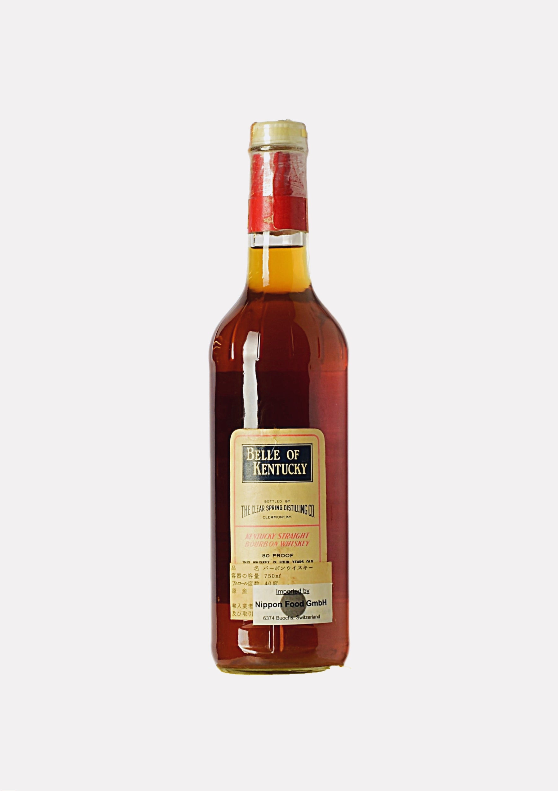 Belle of Kentucky Straight Bourbon Whiskey