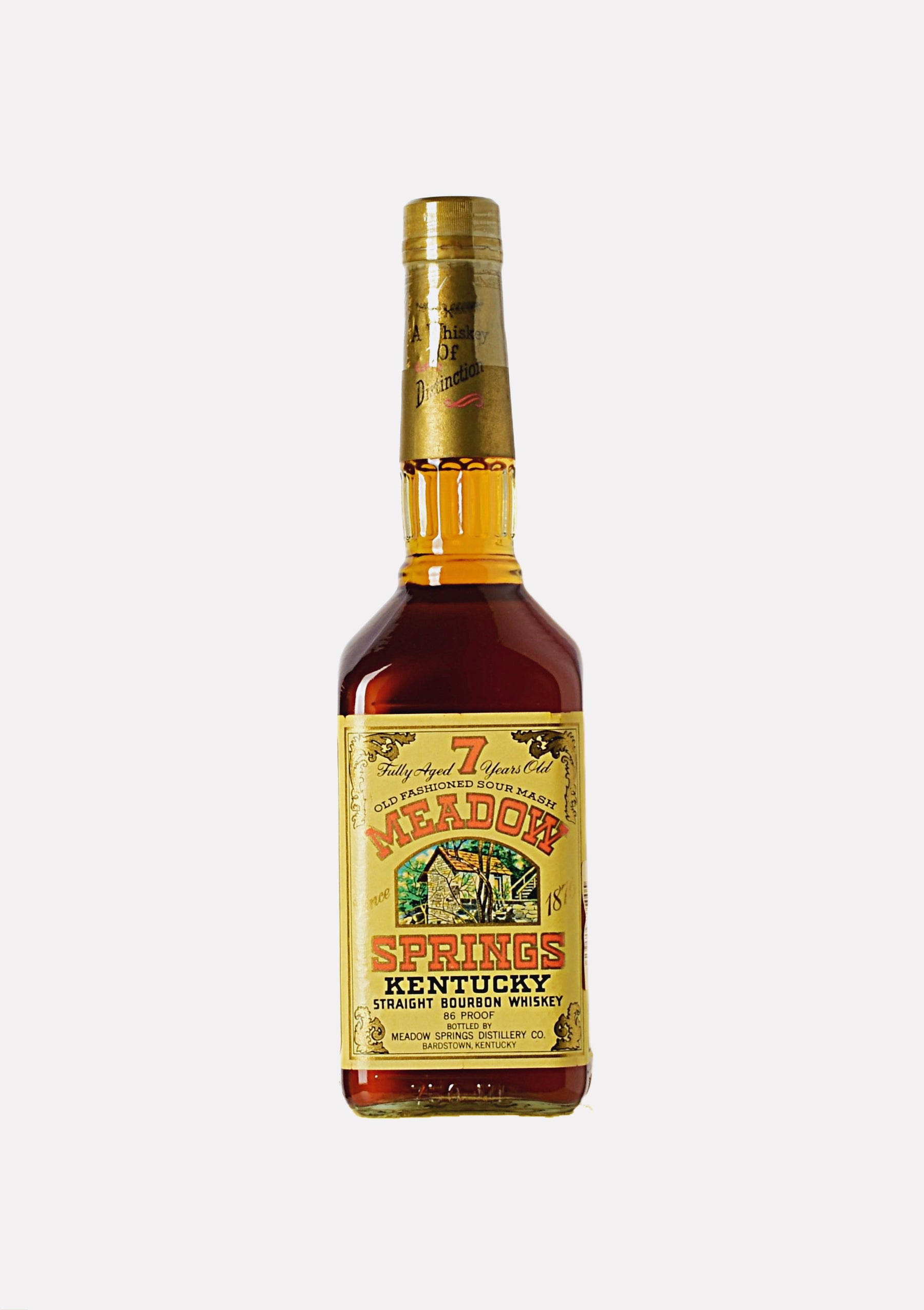 Meadow Springs Kentucky Straight Bourbon Whiskey 7 Jahre